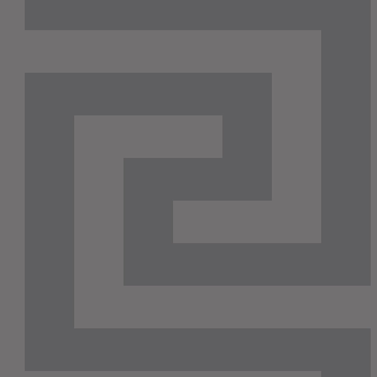 Geometric Maze Peel and Stick wallpaper in graphite color - pattern number NW59408 - by NextWall in the Peel and Stick Wallpaper by Nextwall collection