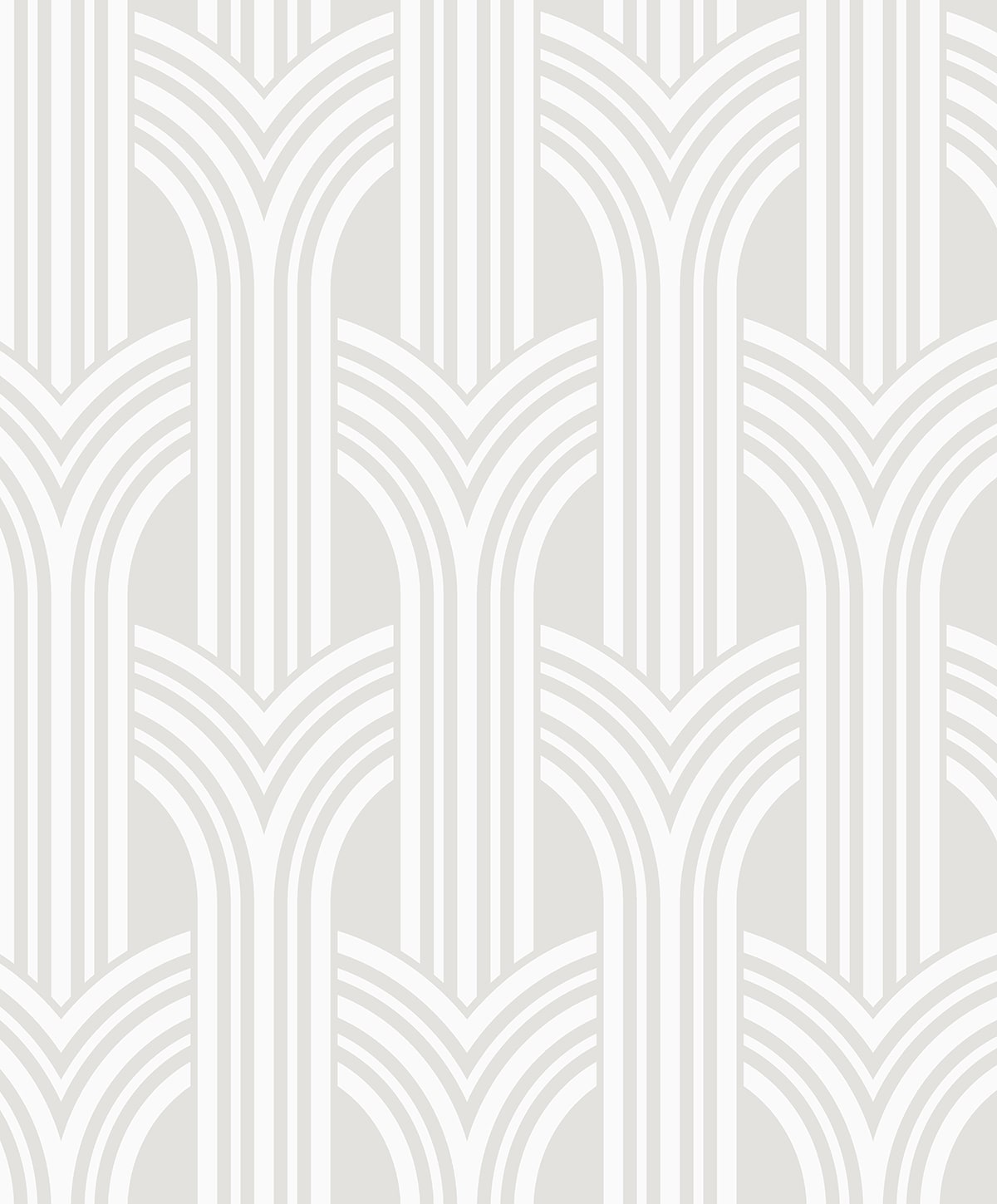Geometric Arches Peel and Stick wallpaper in pearl color - pattern number NW59510 - by NextWall in the Peel and Stick Wallpaper by Nextwall collection