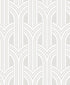 Geometric Arches Peel and Stick wallpaper in pearl color - pattern number NW59510 - by NextWall in the Peel and Stick Wallpaper by Nextwall collection