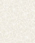 Camellia Floral Peel and Stick wallpaper in metallic pearl color - pattern number NW60000 - by NextWall in the Peel and Stick Wallpaper by Nextwall collection
