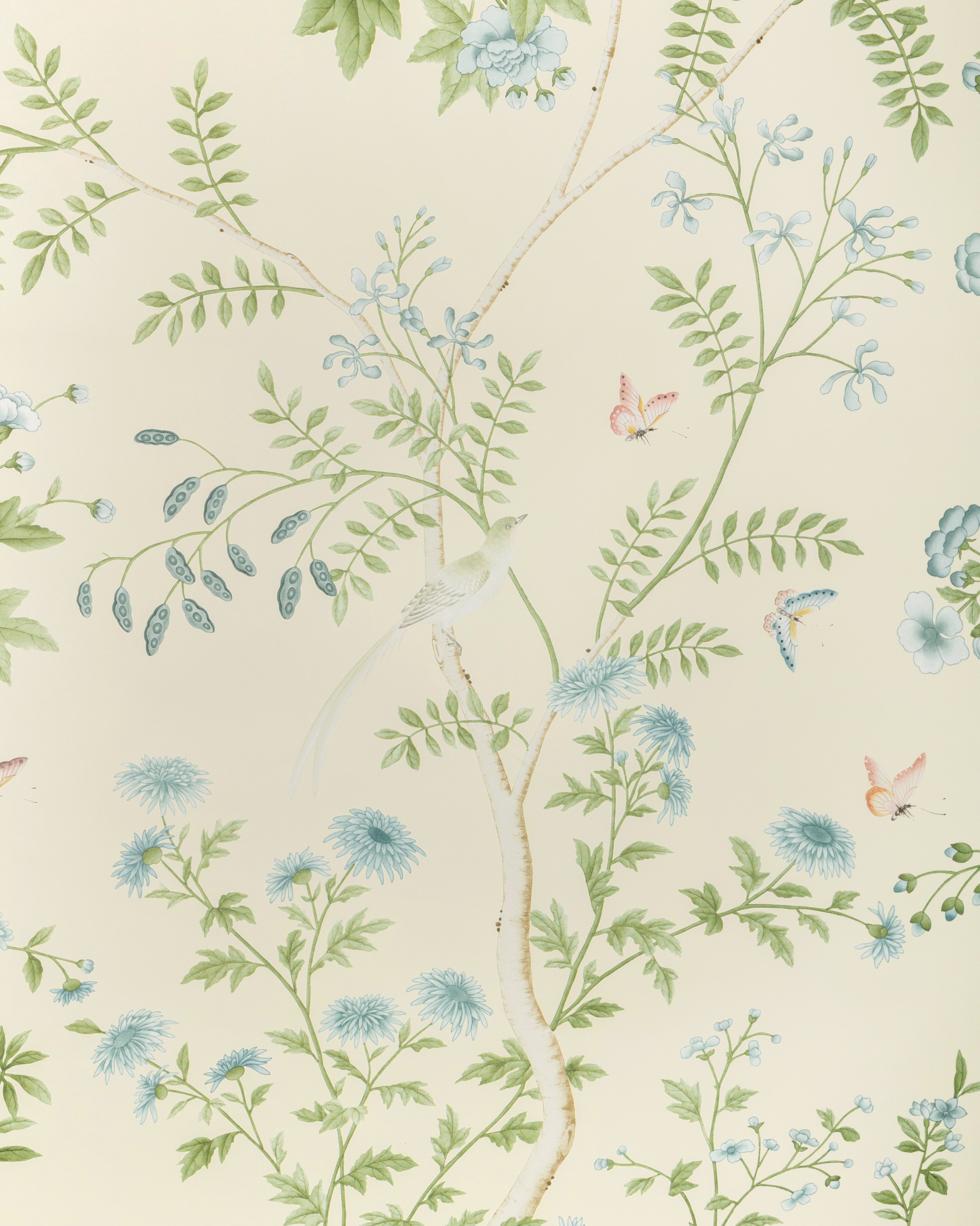 Beaujeu 3 Panel Mural in Bayside color - pattern number P2016106.153.0 - by Lee Jofa in the Arley collection