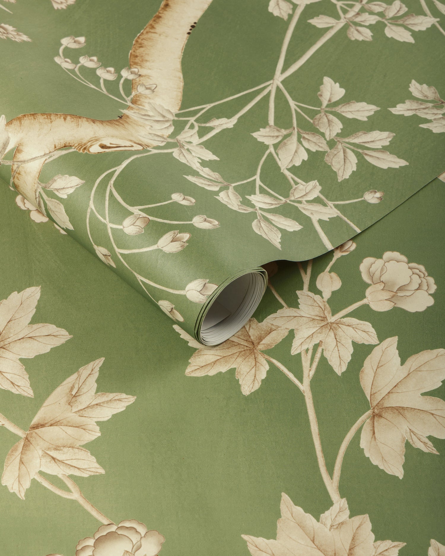 Beaujeu 3 Panel Mural in Sage color - pattern number P2016106.315.0 - by Lee Jofa in the Arley collection