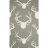 Antlers Wallpaper in Grey color - pattern number P2017102.11.0 - by Lee Jofa in the Lodge II collection