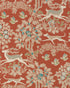 Mille Fleur Wallpaper in Brick color - pattern number P2017104.24.0 - by Lee Jofa in the Whitley Hall collection