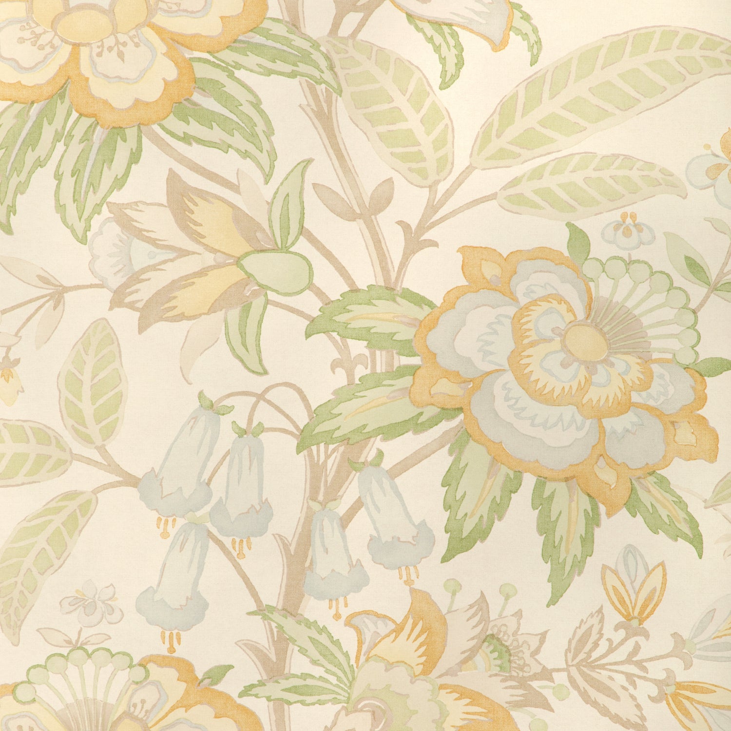 Davenport Paper Wallpaper in golden color - pattern number P2018103.423.0 - by Lee Jofa in the Garden Walk collection
