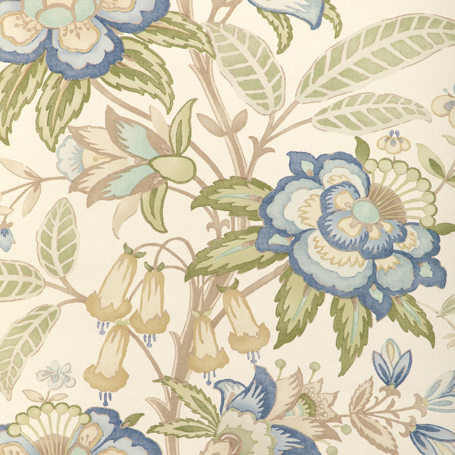 Davenport Paper Wallpaper in pacific color - pattern number P2018103.530.0 - by Lee Jofa in the Garden Walk collection