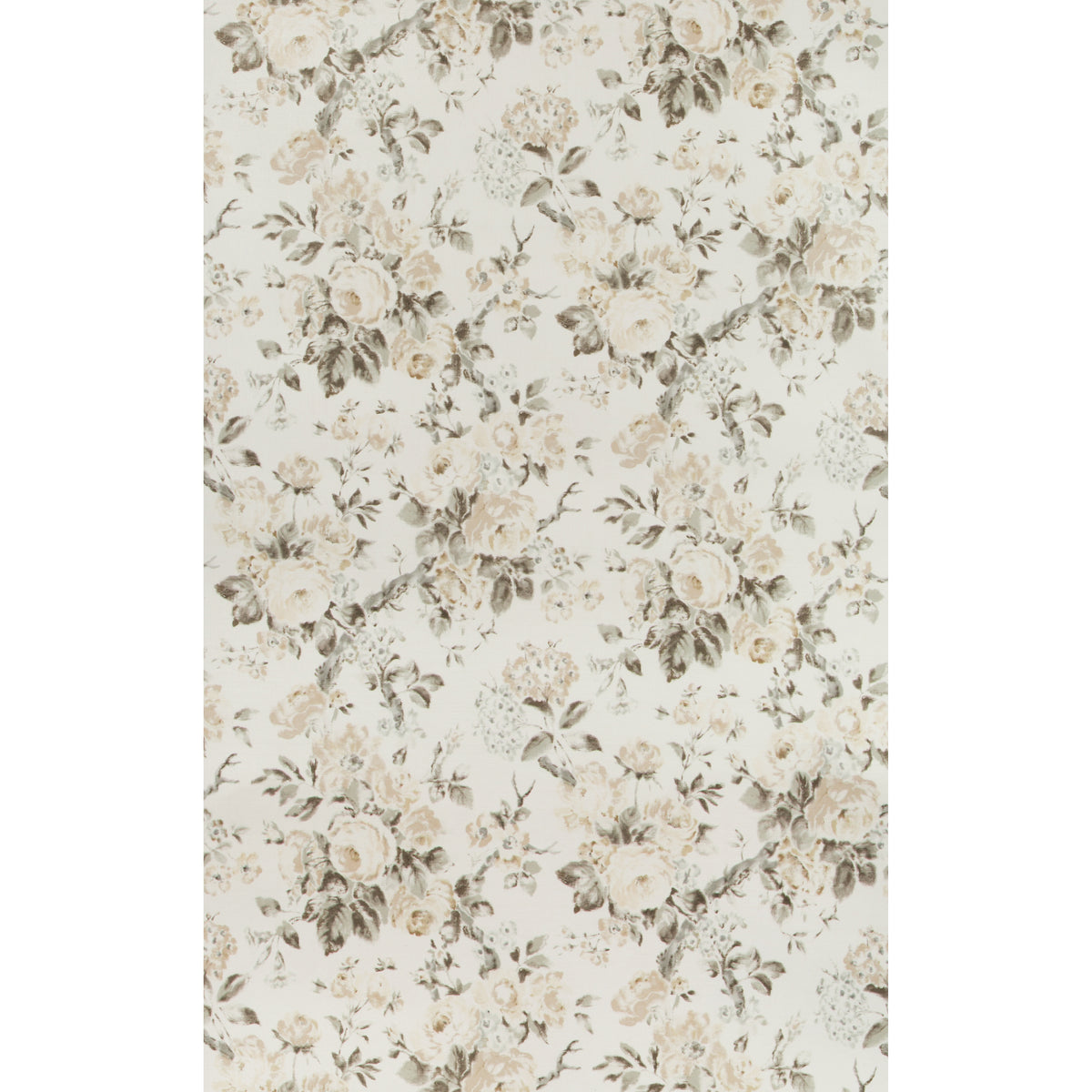 Garden Roses Wallpaper in Sand/Sable color - pattern number P2018106.116.0 - by Lee Jofa in the Suzanne Rheinstein III collection