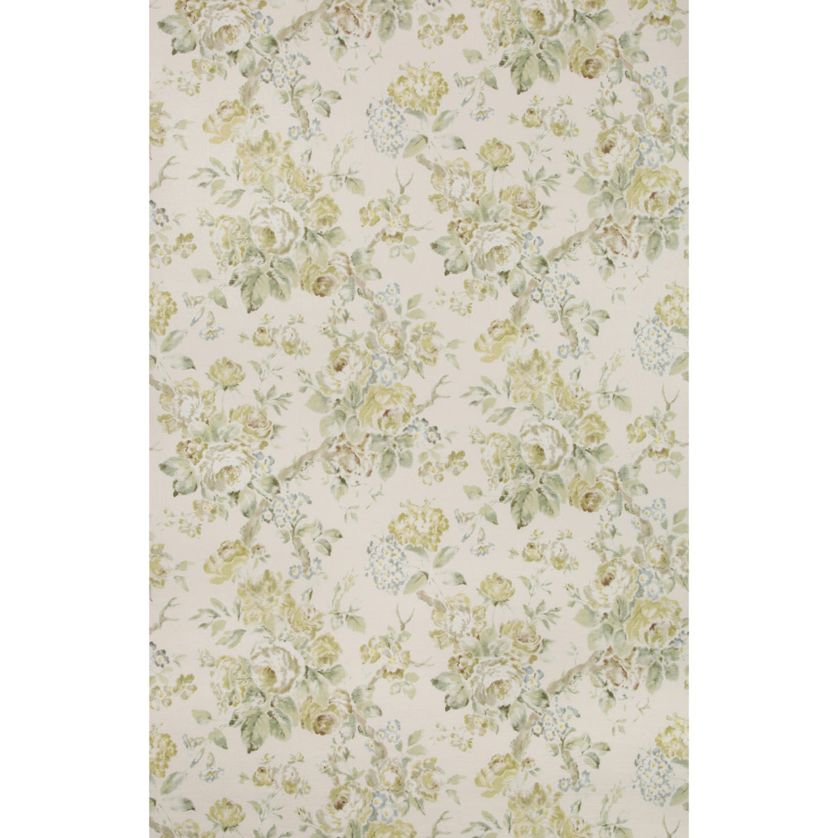 Garden Roses Wallpaper in Lime/Leaf color - pattern number P2018106.33.0 - by Lee Jofa in the Suzanne Rheinstein III collection