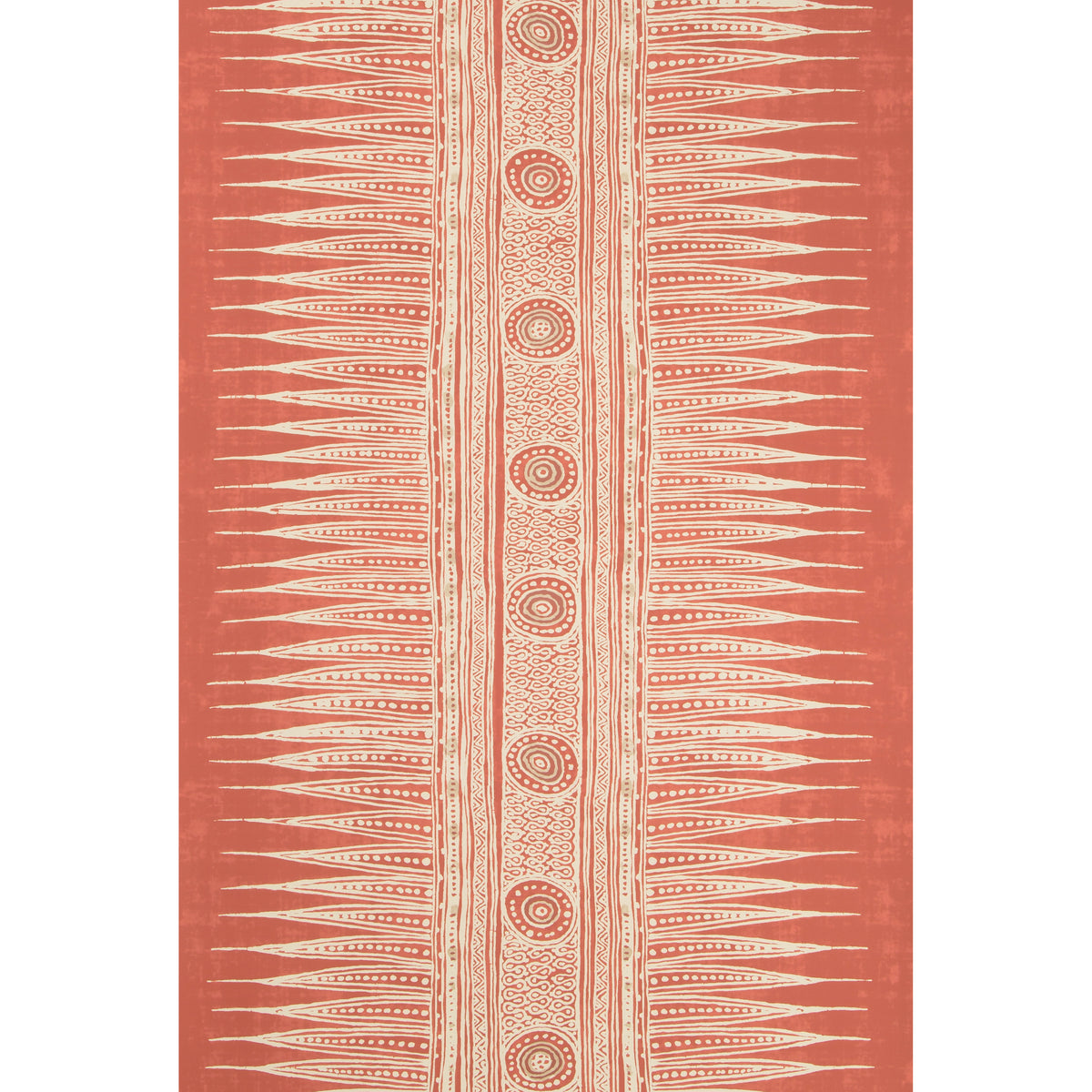 Indian Zag Wallpaper in Madder color - pattern number P2018107.119.0 - by Lee Jofa in the Suzanne Rheinstein III collection