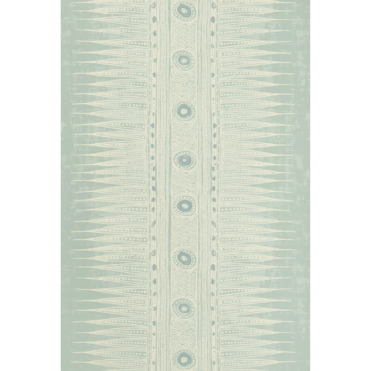 Indian Zag Wallpaper in Aqua color - pattern number P2018107.135.0 - by Lee Jofa in the Suzanne Rheinstein III collection