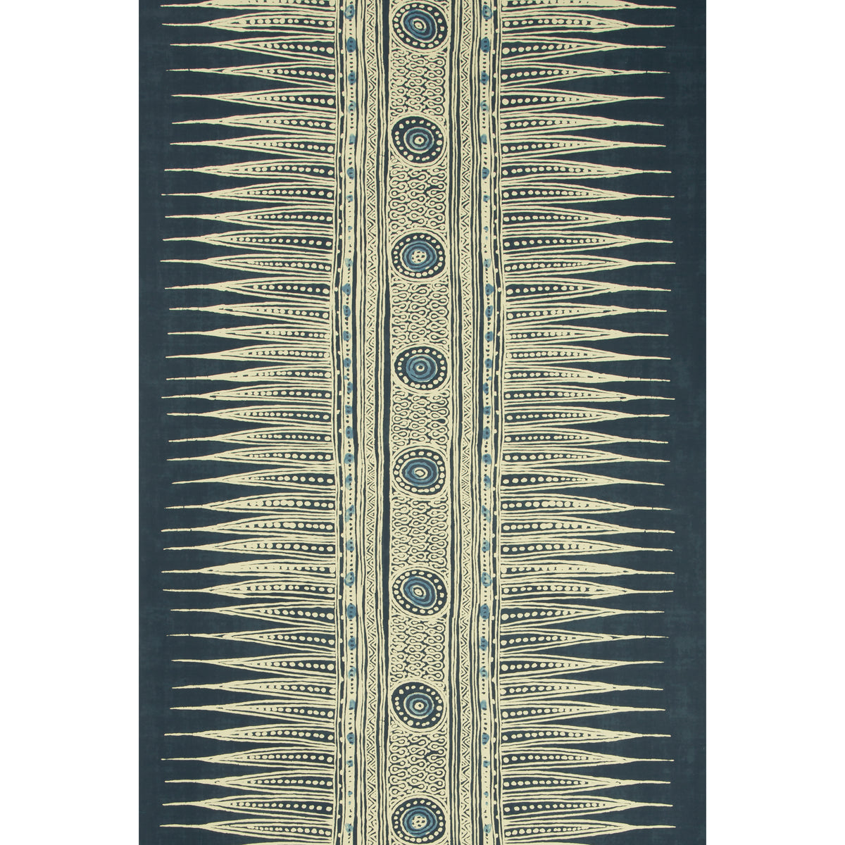 Indian Zag Wallpaper in Indigo color - pattern number P2018107.50.0 - by Lee Jofa in the Suzanne Rheinstein III collection