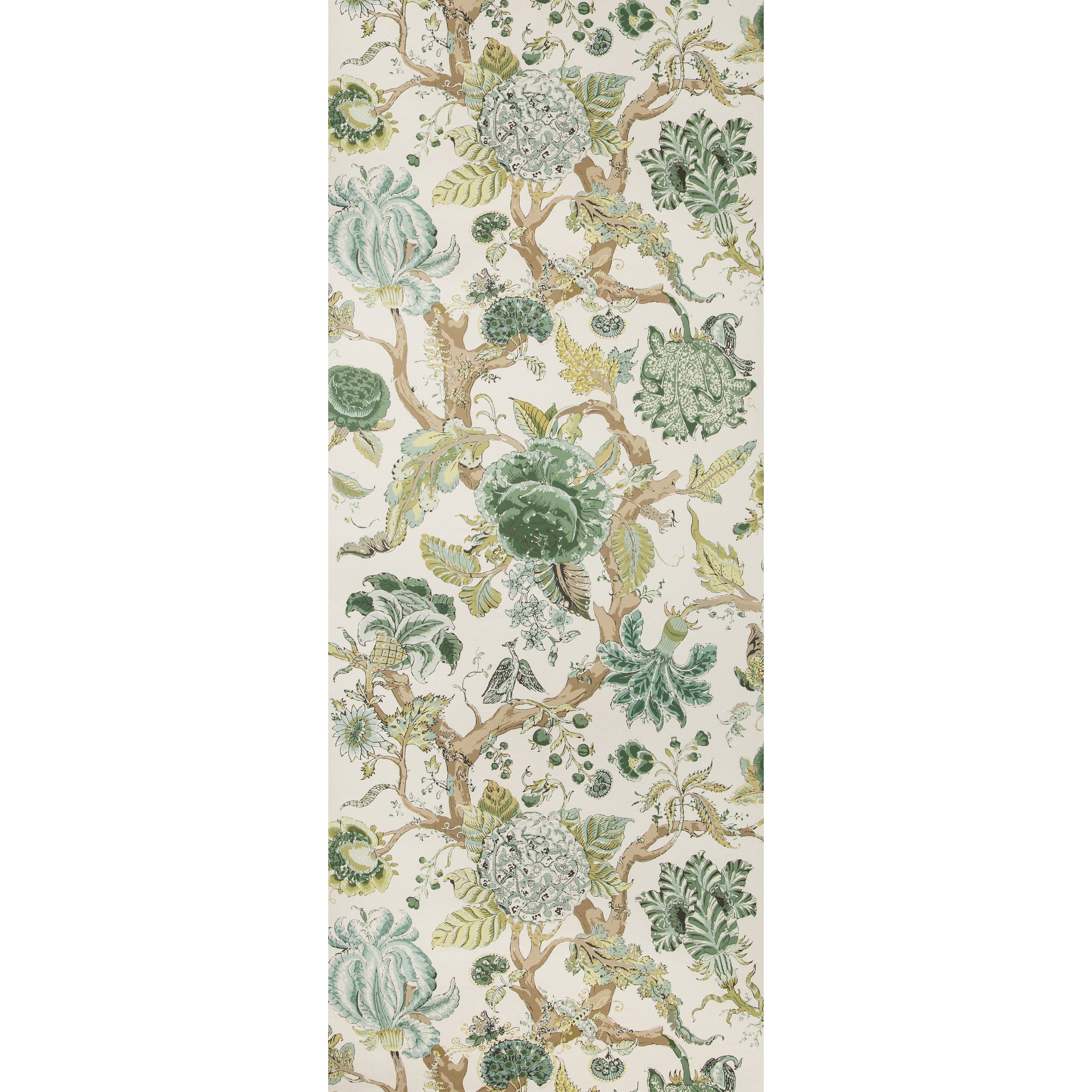 Adlington Wallpaper in Green color - pattern number P2019102.13.0 - by Lee Jofa in the Manor House collection