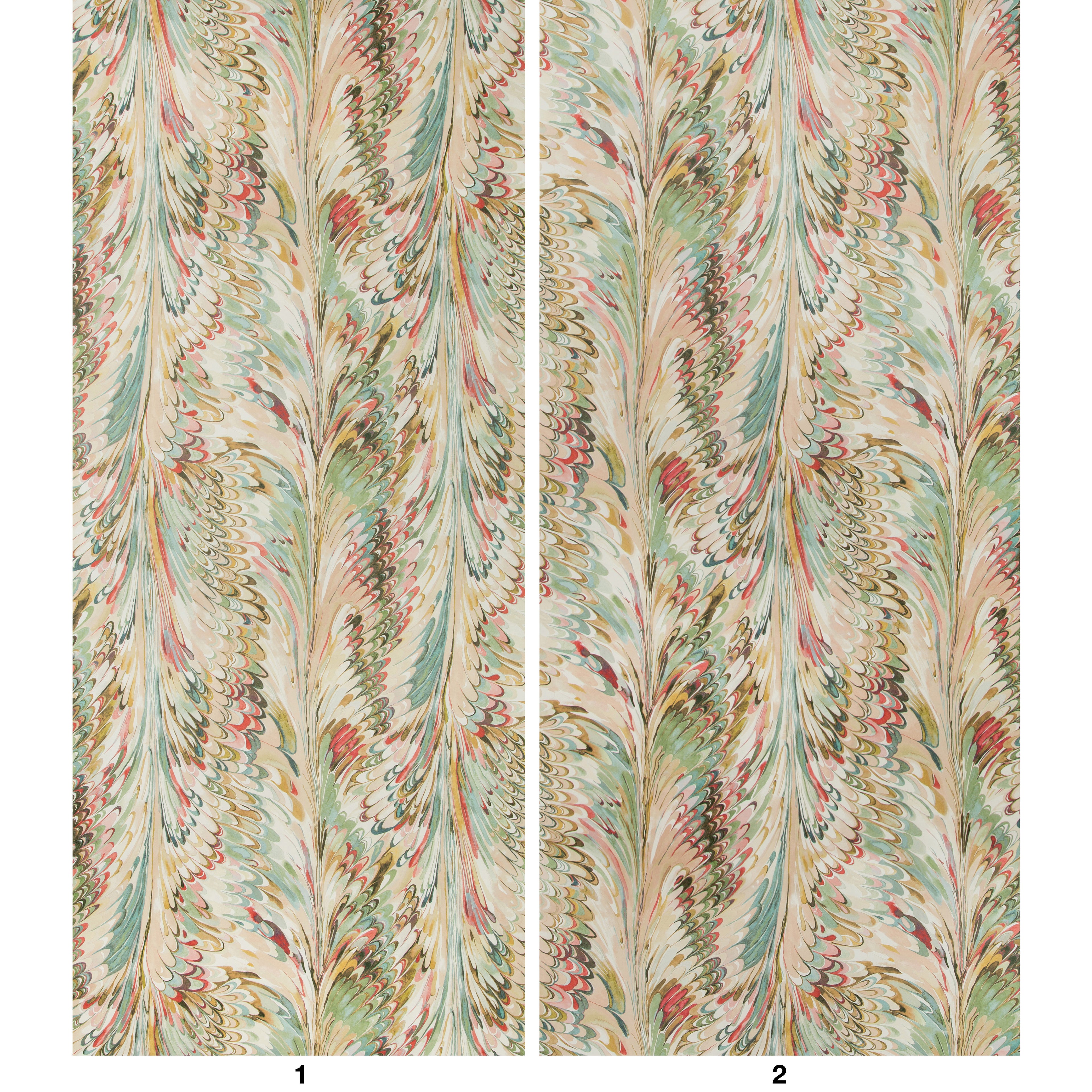 Taplow 2 Panel Mural in Juniper/Petal color - pattern number P2019103.137.0 - by Lee Jofa in the Manor House collection