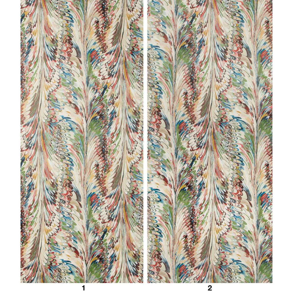 Taplow 2 Panel Mural in Spice/Leaf color - pattern number P2019103.139.0 - by Lee Jofa in the Manor House collection