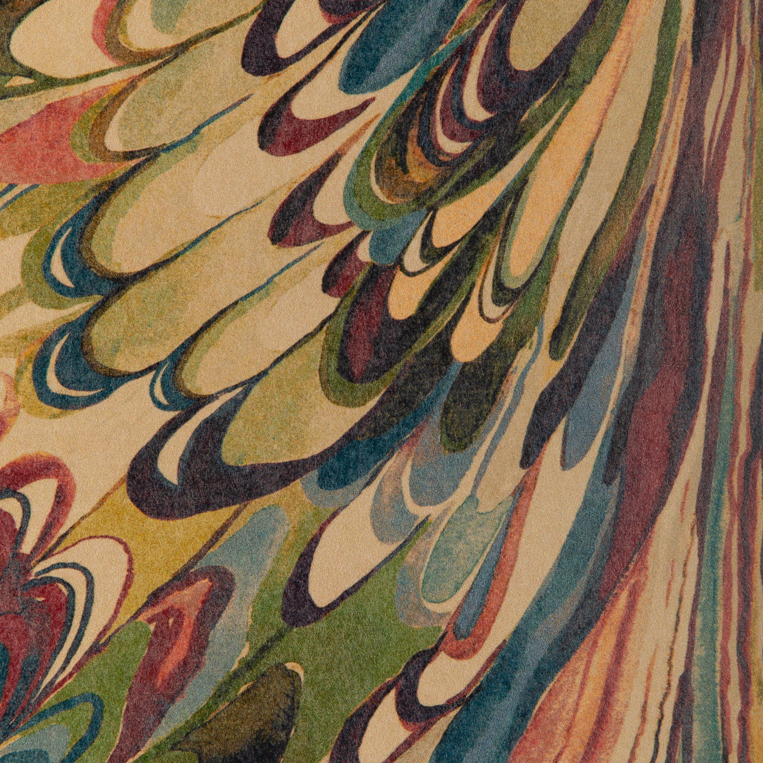 Taplow 2 Panel Mural in Berry/Moss color - pattern number P2019103.319.0 - by Lee Jofa in the Barwick collection
