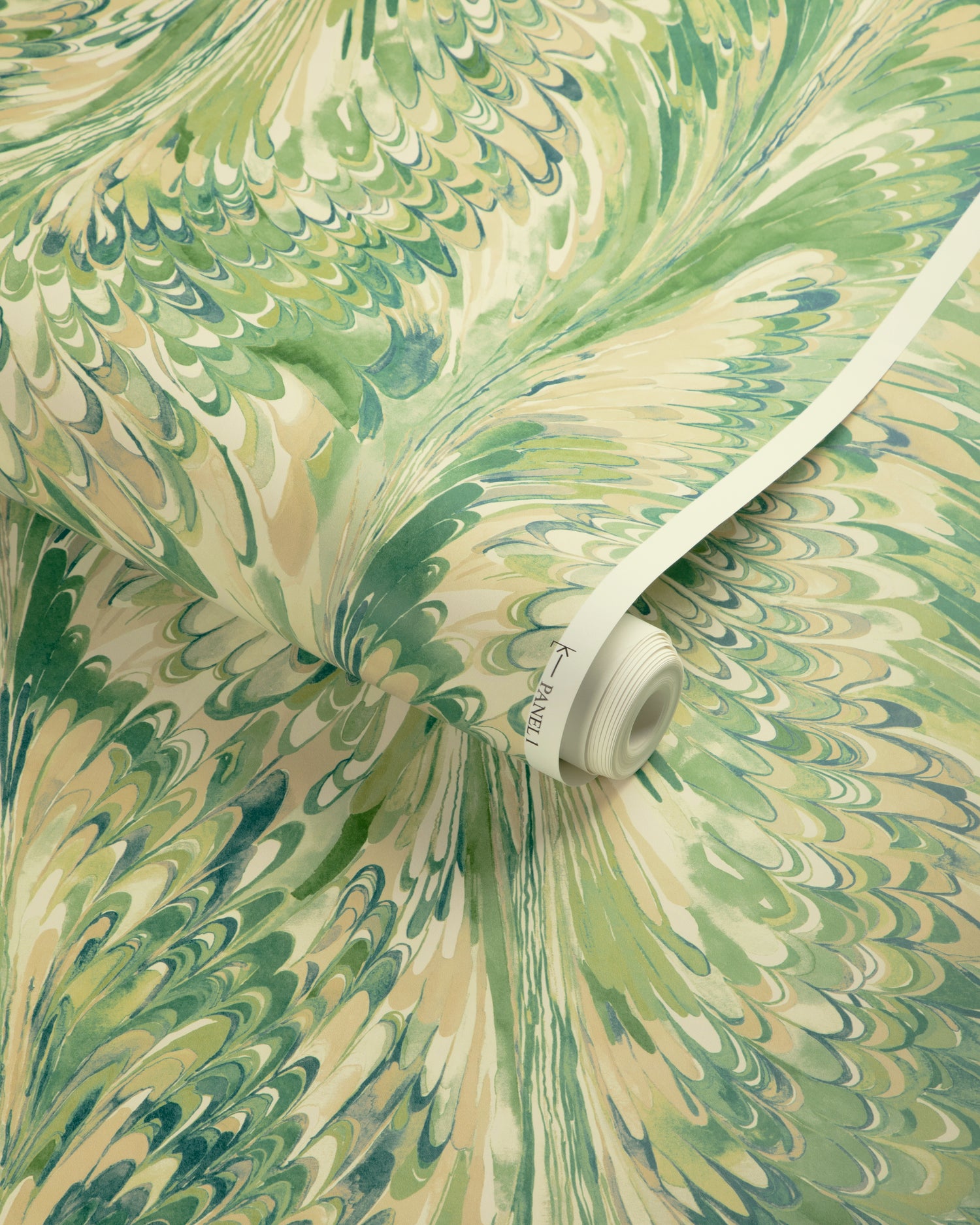 Taplow Paper 2 Panel Mural in jade/leaf color - pattern number P2019103.33.0 - by Lee Jofa in the Garden Walk collection