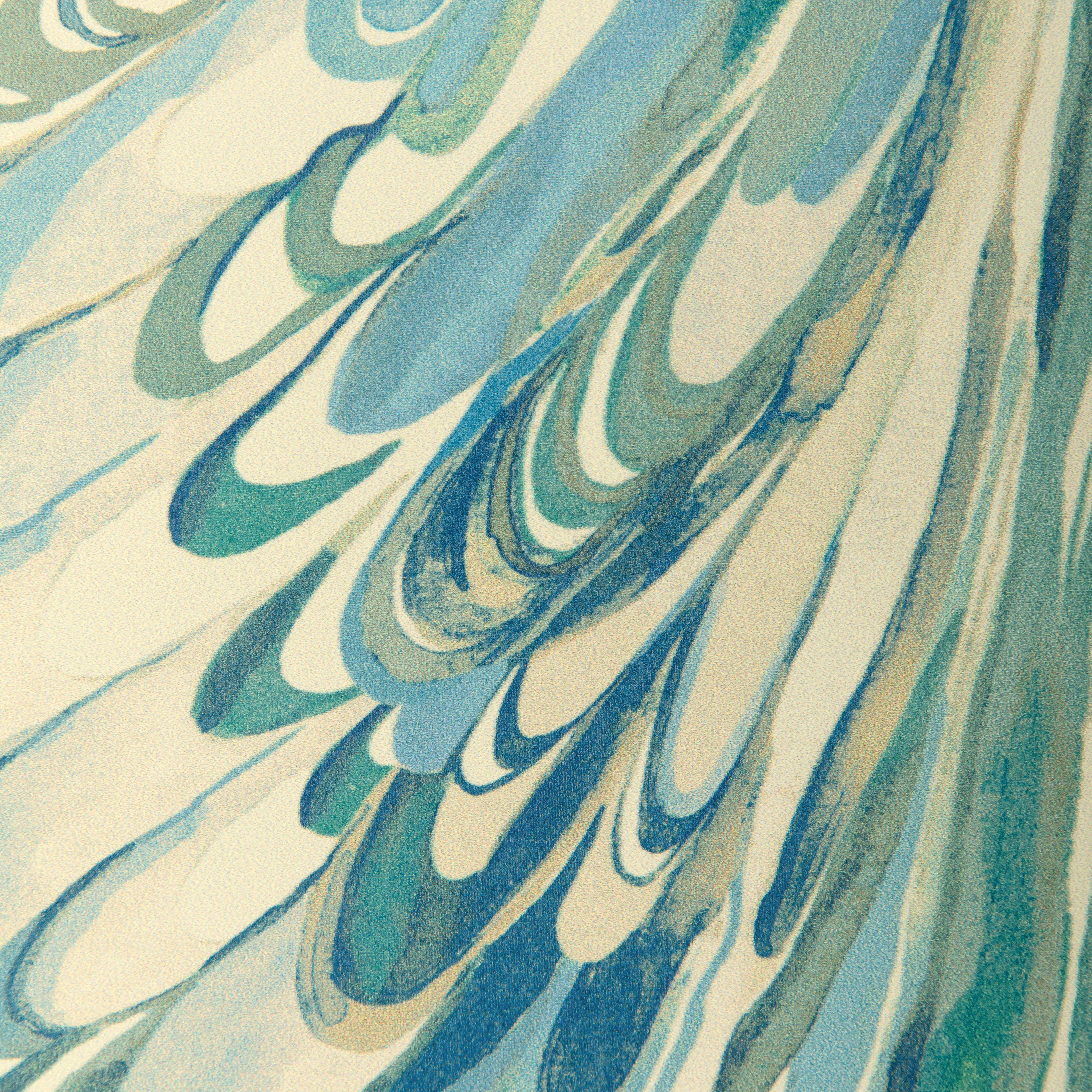 Taplow Paper 2 Panel Mural in marine/sand color - pattern number P2019103.516.0 - by Lee Jofa in the Garden Walk collection