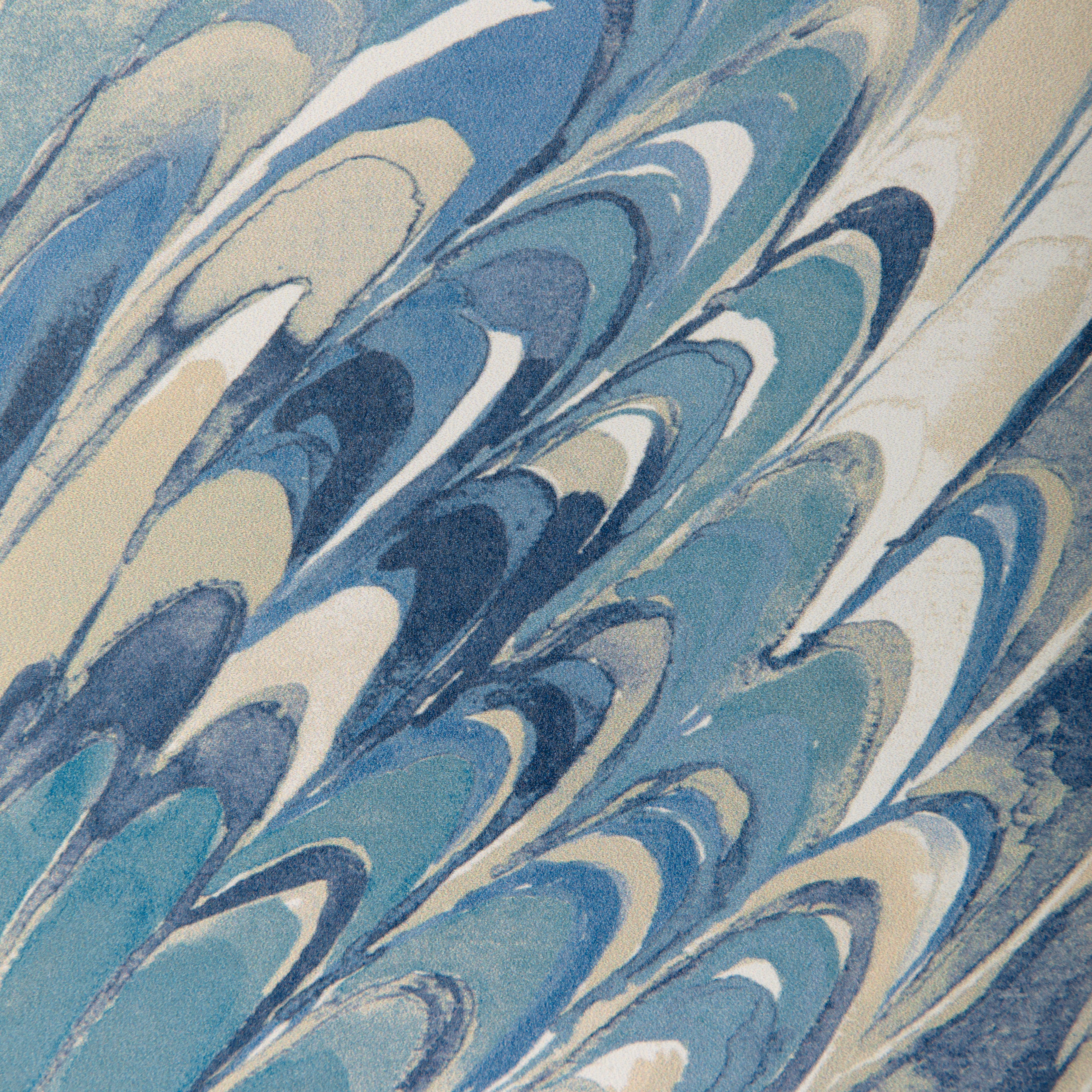 Taplow Paper 2 Panel Mural in capri/sky color - pattern number P2019103.55.0 - by Lee Jofa in the Garden Walk collection