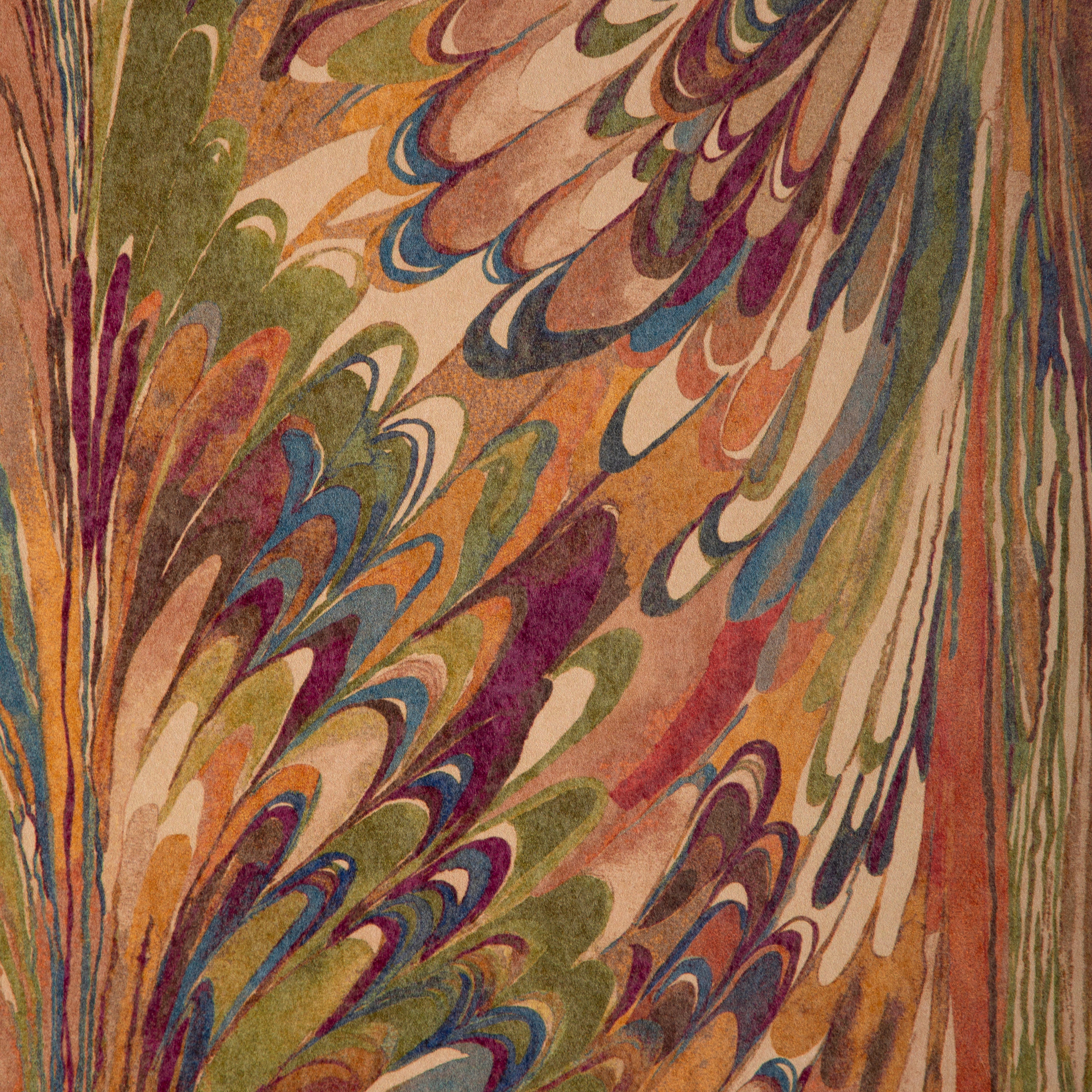 Taplow 2 Panel Mural in Clay/Plum color - pattern number P2019103.610.0 - by Lee Jofa in the Barwick collection