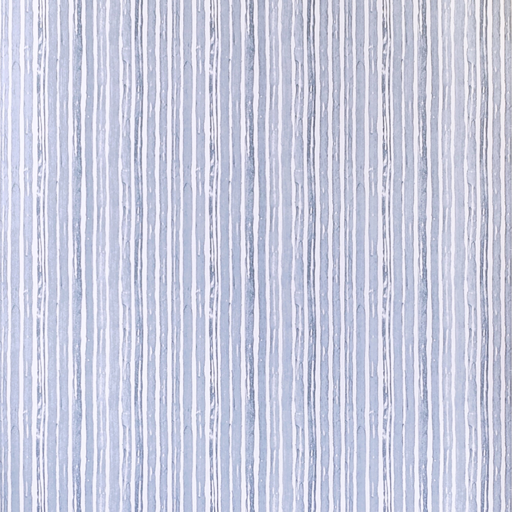 Benson Stripe Wallpaper in Faded Denim color - pattern number P2019105.15.0 - by Lee Jofa in the Carrier and Company collection