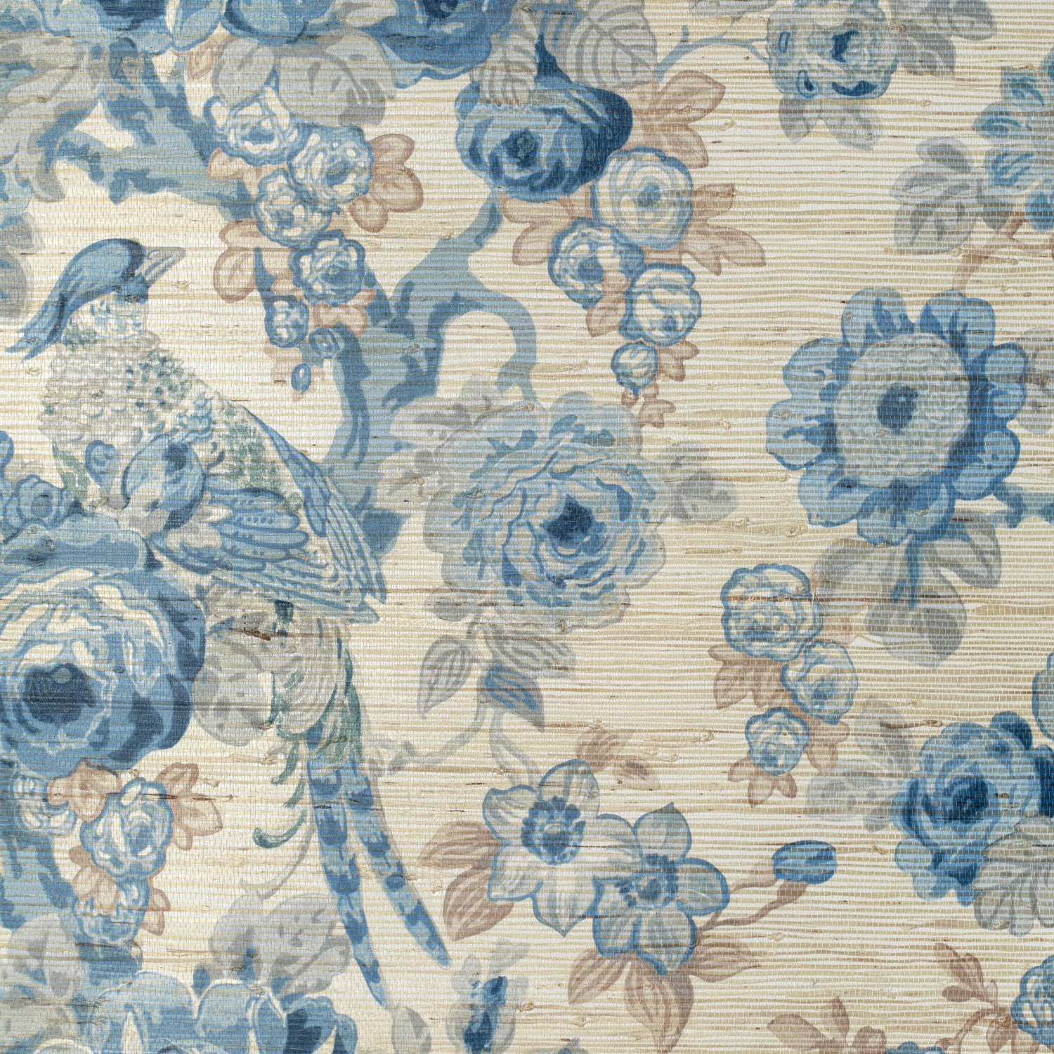 Avondale Wallpaper in Blue/Slate color - pattern number P2020100.515.0 - by Lee Jofa in the Avondale collection