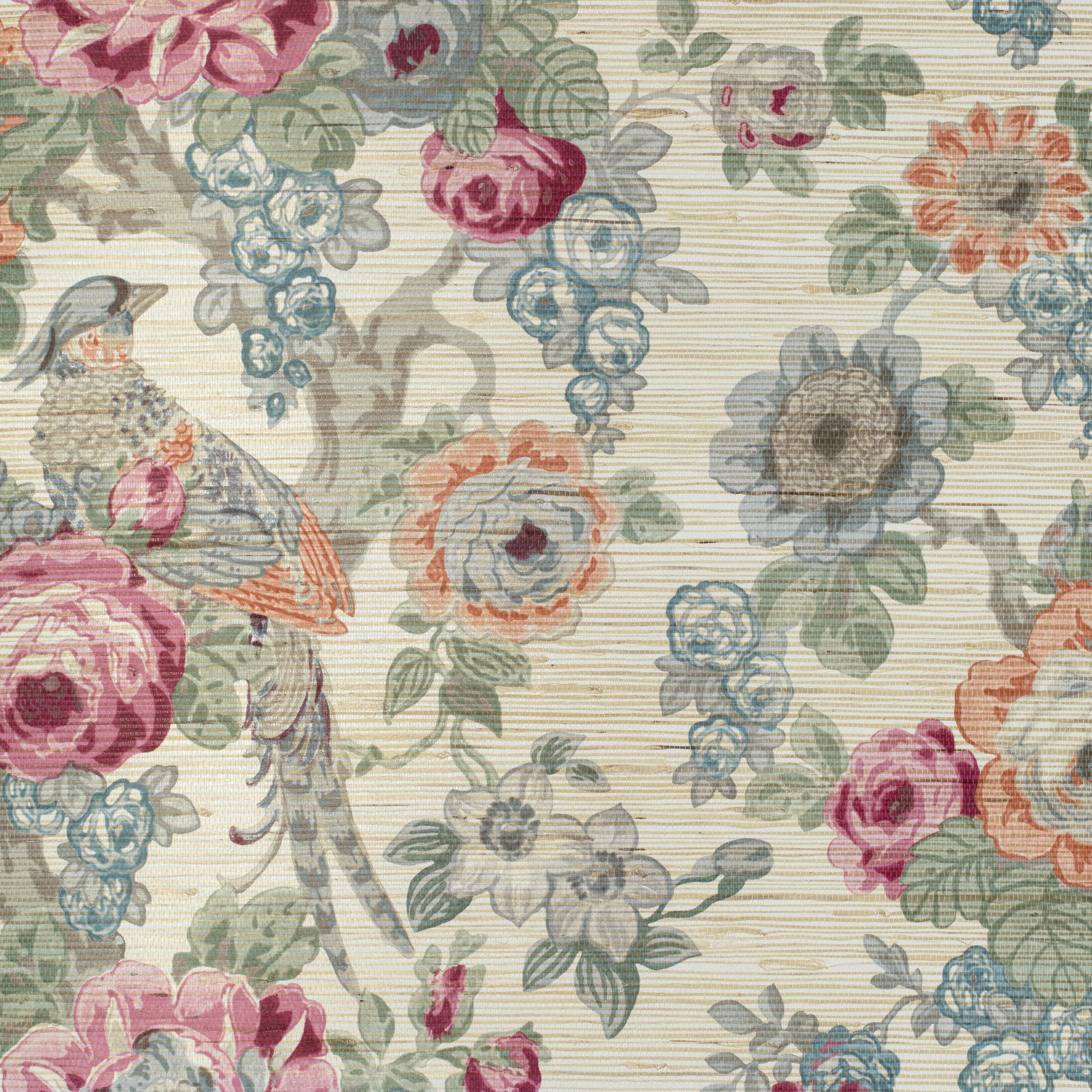 Avondale Wallpaper in Berry/Slate color - pattern number P2020100.9722.0 - by Lee Jofa in the Avondale collection