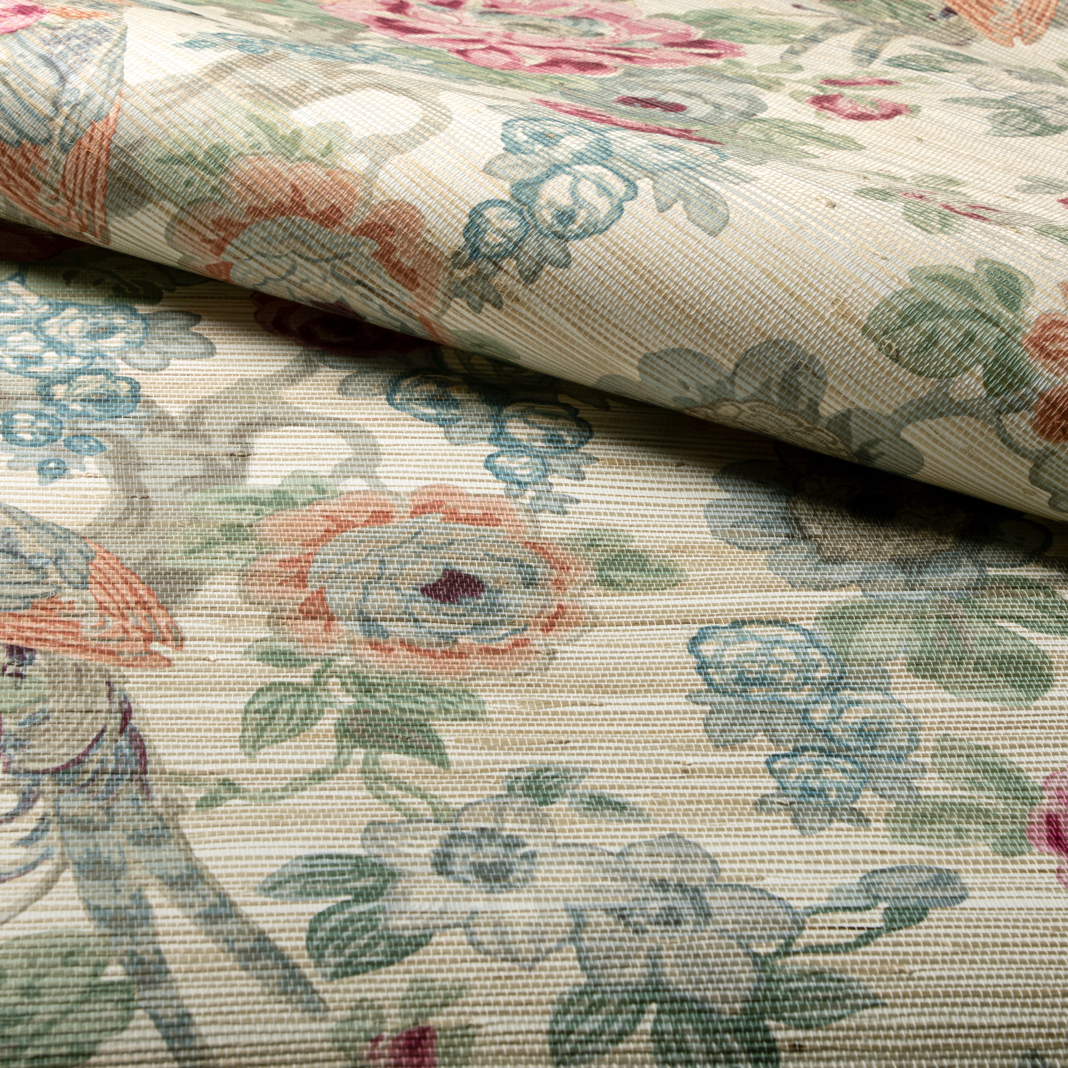 Avondale Wallpaper in Berry/Slate color - pattern number P2020100.9722.0 - by Lee Jofa in the Avondale collection