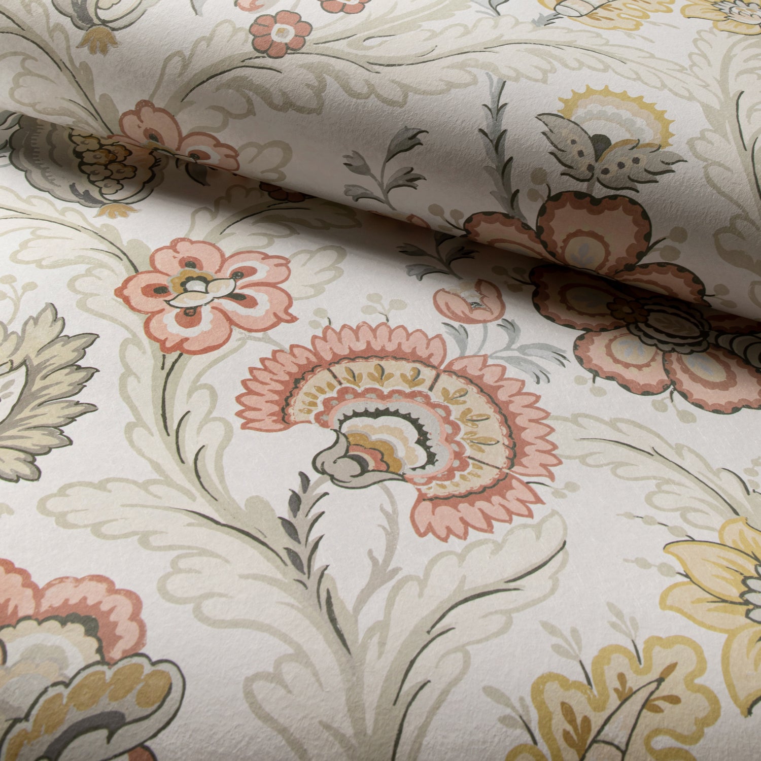 Wimberly Wallpaper in Blush/Stone color - pattern number P2020101.711.0 - by Lee Jofa in the Avondale collection