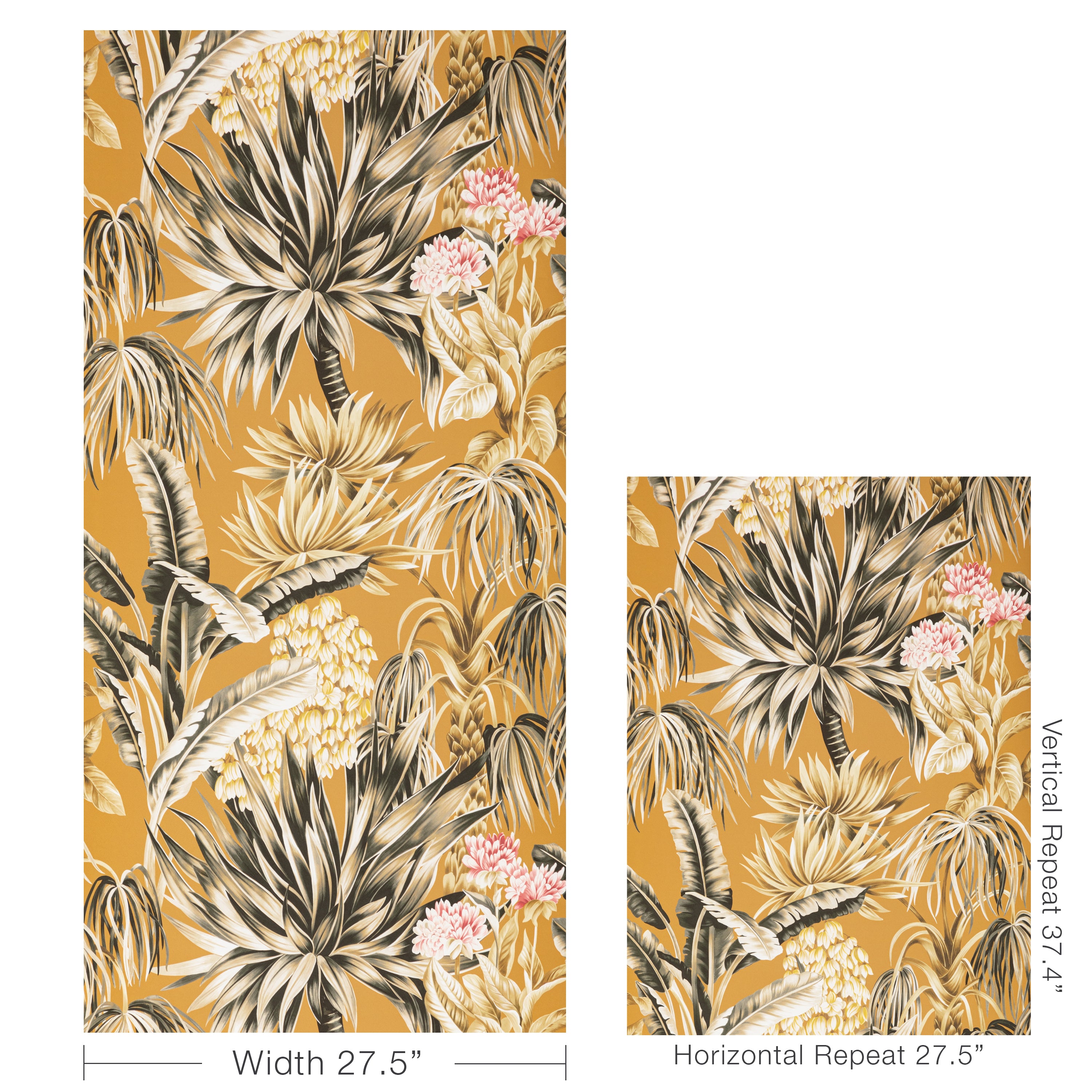 Caluya Wallpaper in Bronze color - pattern number P2020104.2274.0 - by Lee Jofa in the Mindoro collection