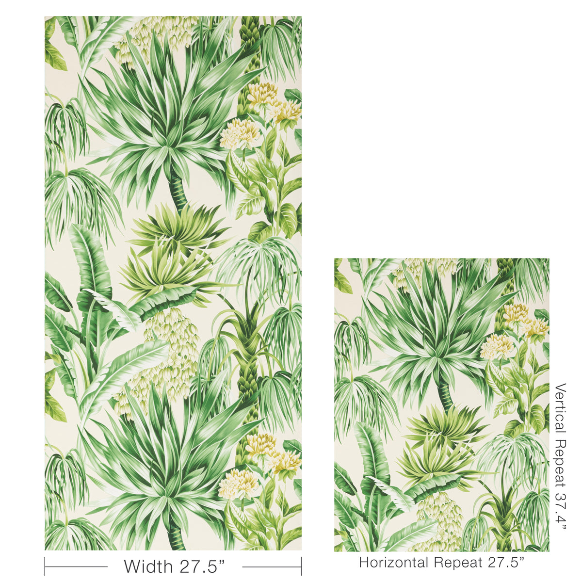 Caluya Wallpaper in Palm color - pattern number P2020104.3034.0 - by Lee Jofa in the Mindoro collection