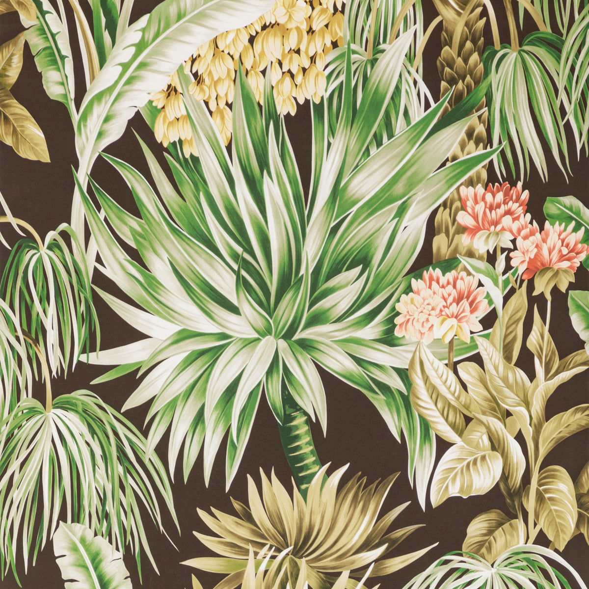 Caluya Wallpaper in Espresso color - pattern number P2020104.6374.0 - by Lee Jofa in the Mindoro collection