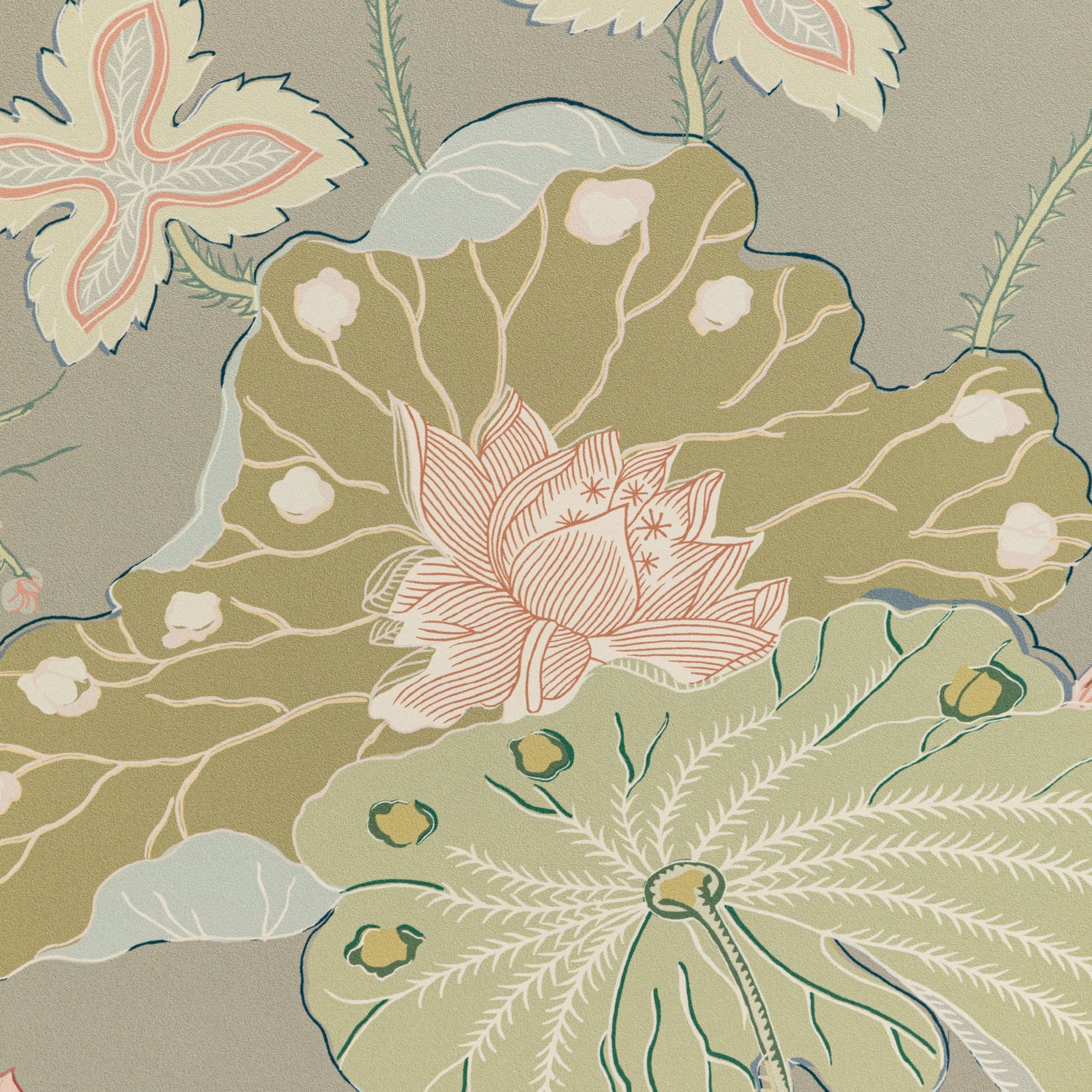 Luzon Wallpaper in Fawn color - pattern number P2020105.1067.0 - by Lee Jofa in the Mindoro collection