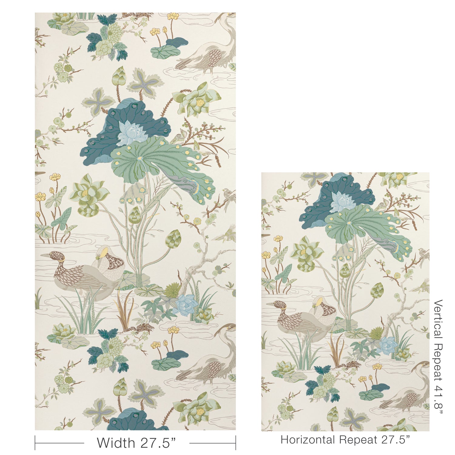 Luzon Wallpaper in Jade color - pattern number P2020105.1323.0 - by Lee Jofa in the Mindoro collection