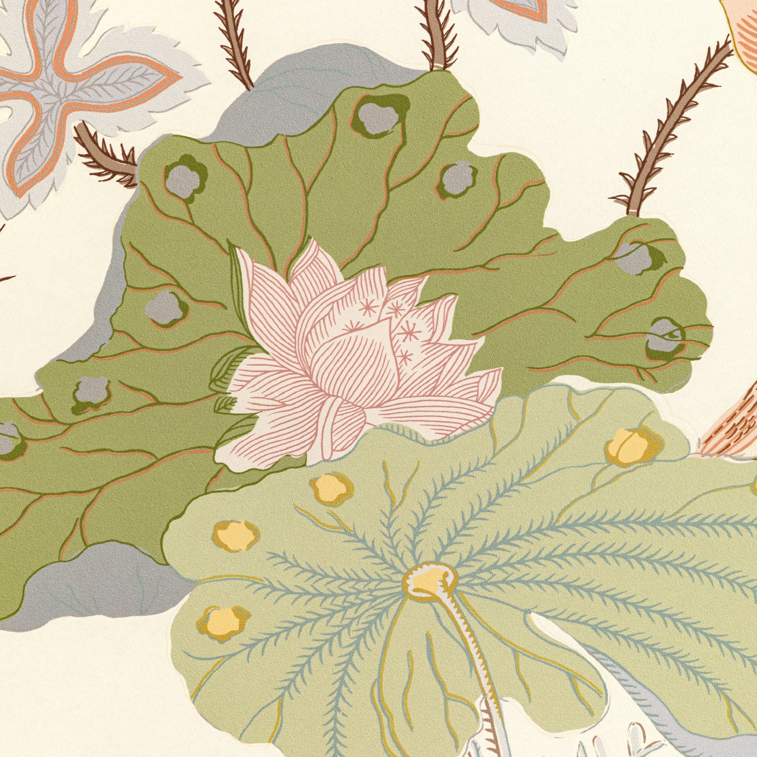 Luzon Wallpaper in Apricot color - pattern number P2020105.223.0 - by Lee Jofa in the Mindoro collection