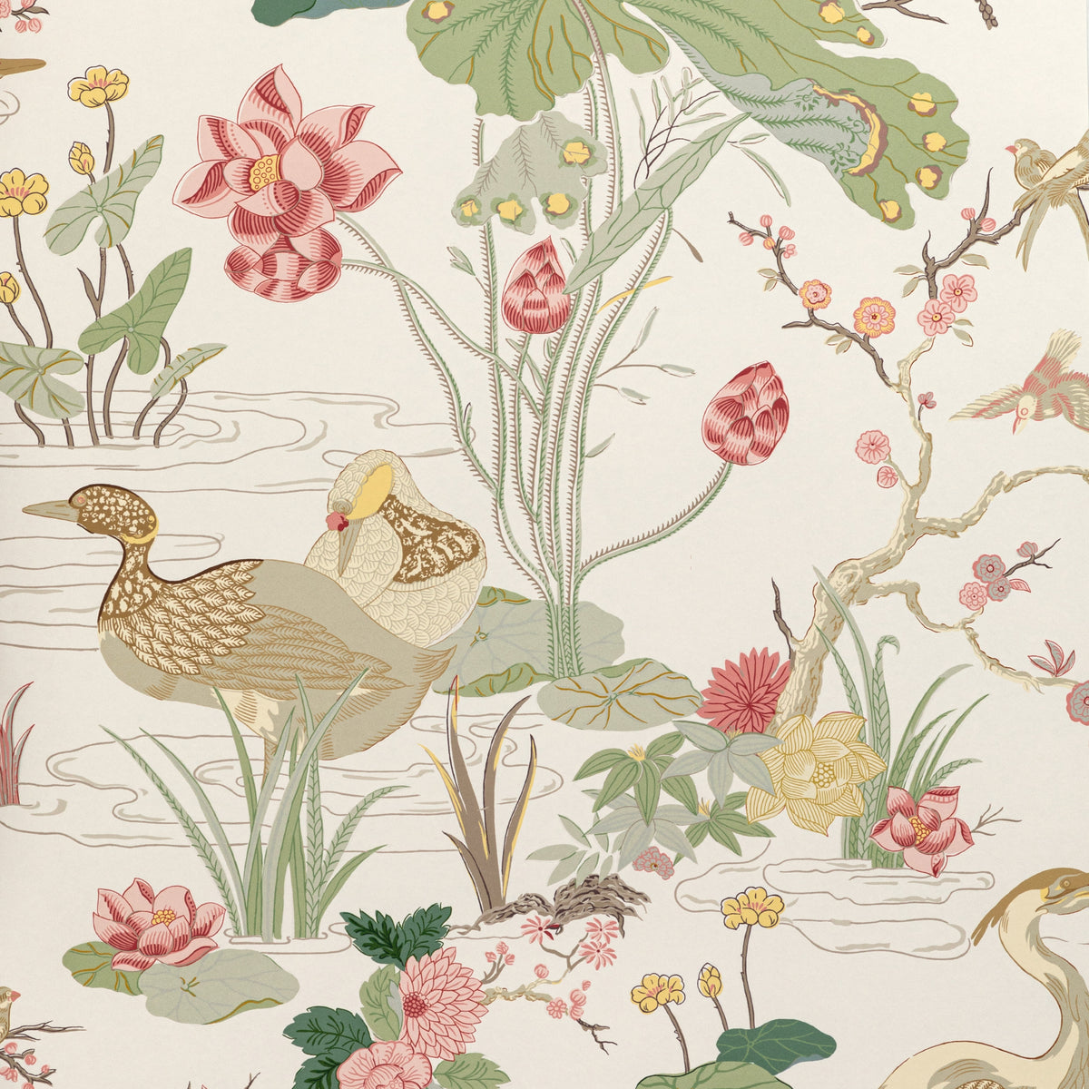 Luzon Wallpaper in Spring color - pattern number P2020105.723.0 - by Lee Jofa in the Mindoro collection