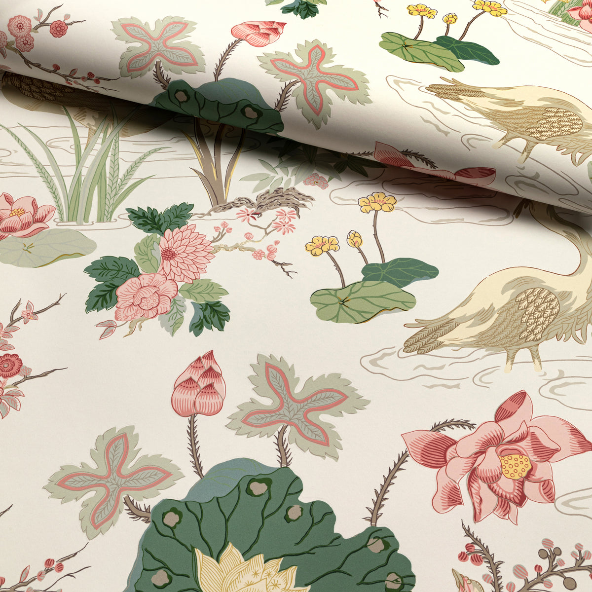 Luzon Wallpaper in Spring color - pattern number P2020105.723.0 - by Lee Jofa in the Mindoro collection