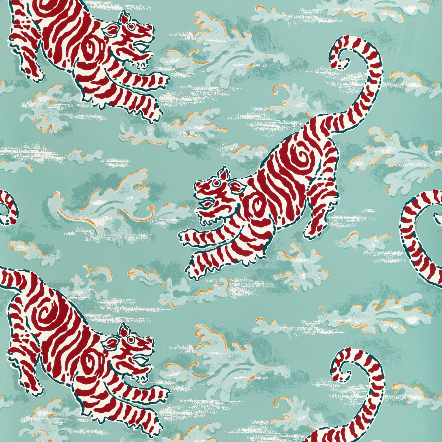 Bongol Wallpaper in Aqua color - pattern number P2020107.1394.0 - by Lee Jofa in the Mindoro collection