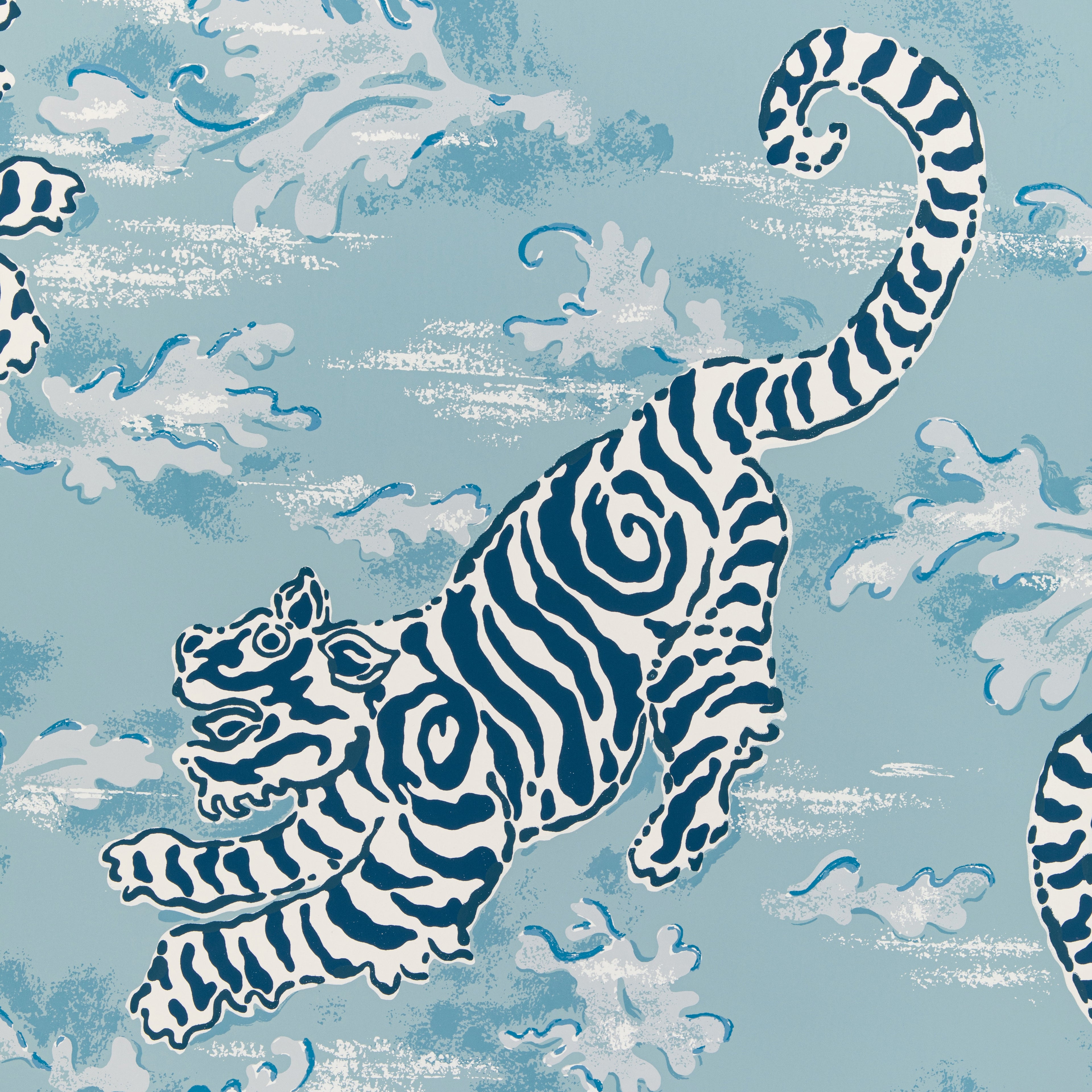 Bongol Wallpaper in Sky color - pattern number P2020107.150.0 - by Lee Jofa in the Mindoro collection