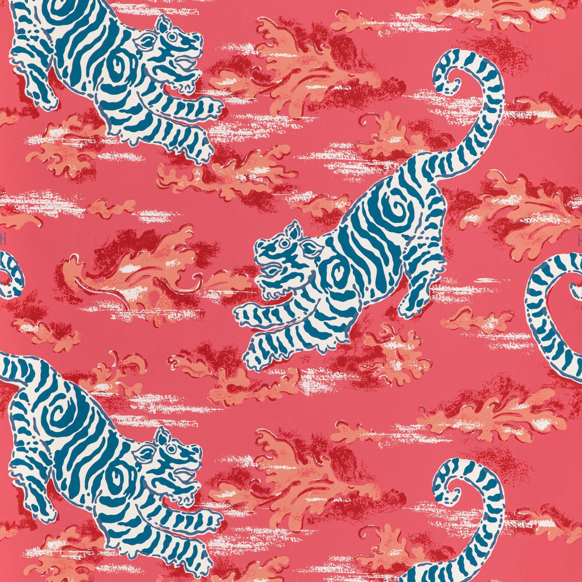 Bongol Wallpaper in Poppy color - pattern number P2020107.195.0 - by Lee Jofa in the Mindoro collection