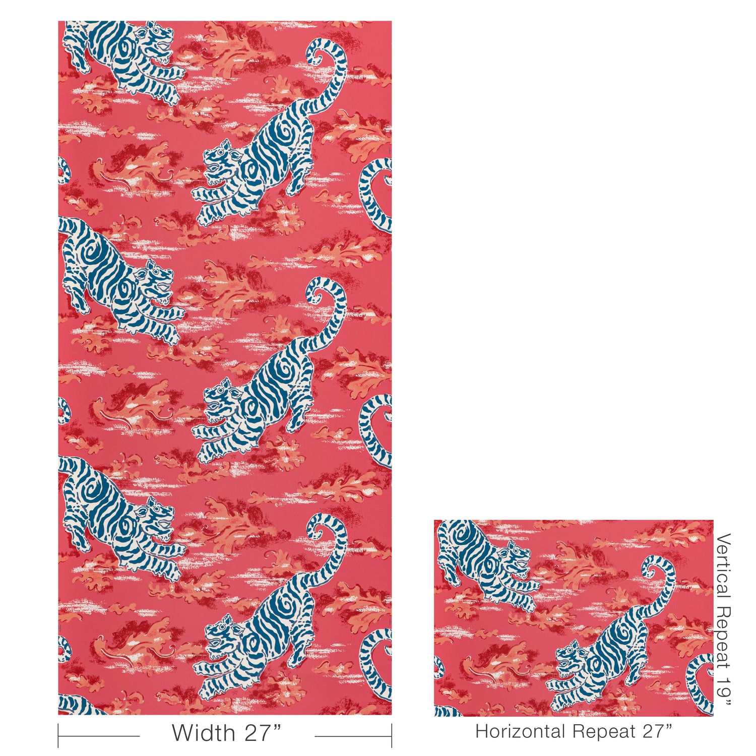 Bongol Wallpaper in Poppy color - pattern number P2020107.195.0 - by Lee Jofa in the Mindoro collection