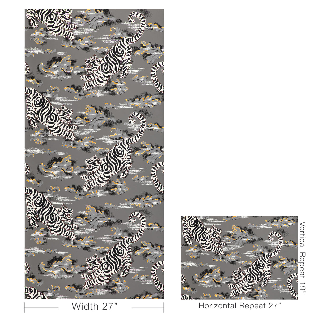 Bongol Wallpaper in Charcoal color - pattern number P2020107.2146.0 - by Lee Jofa in the Mindoro collection