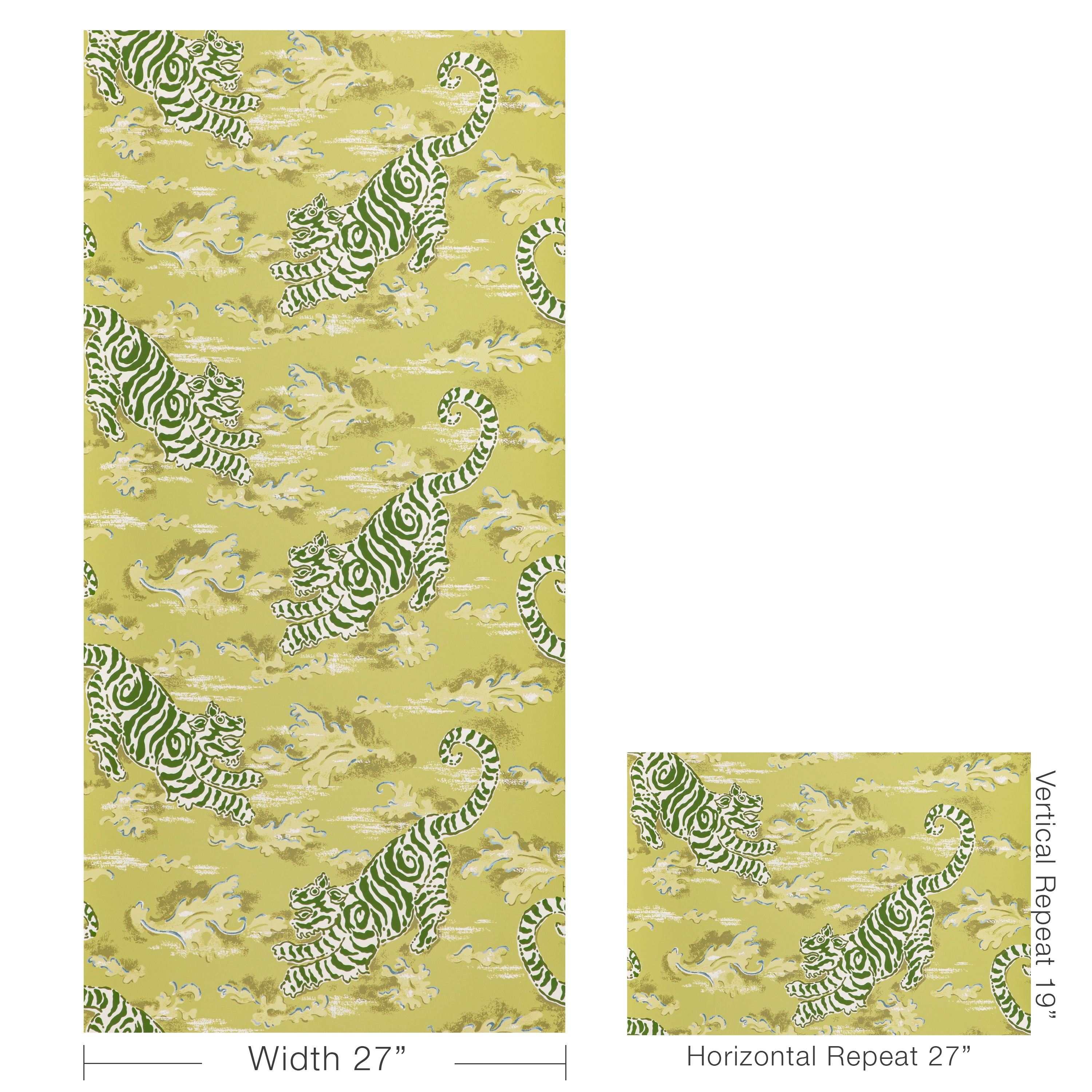 Bongol Wallpaper in Kiwi color - pattern number P2020107.235.0 - by Lee Jofa in the Mindoro collection