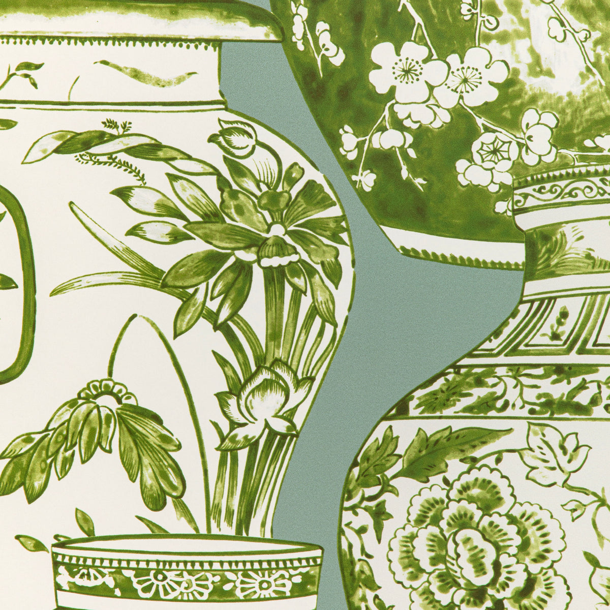 Pandan Wallpaper in Mist/Jade color - pattern number P2020108.2313.0 - by Lee Jofa in the Mindoro collection
