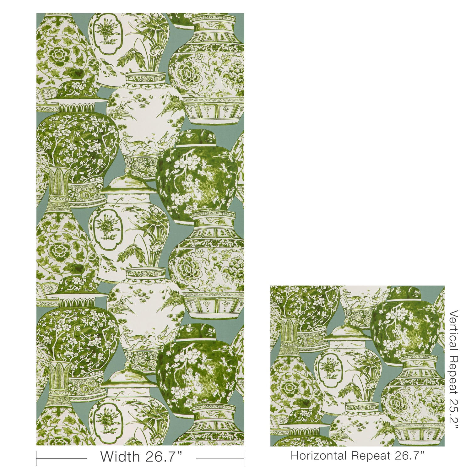 Pandan Wallpaper in Mist/Jade color - pattern number P2020108.2313.0 - by Lee Jofa in the Mindoro collection