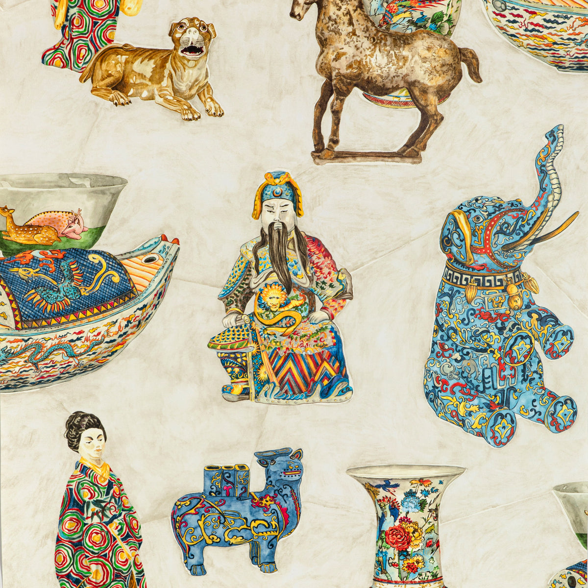 Tambelan Wallpaper in Lacquer color - pattern number P2020109.1954.0 - by Lee Jofa in the Mindoro collection