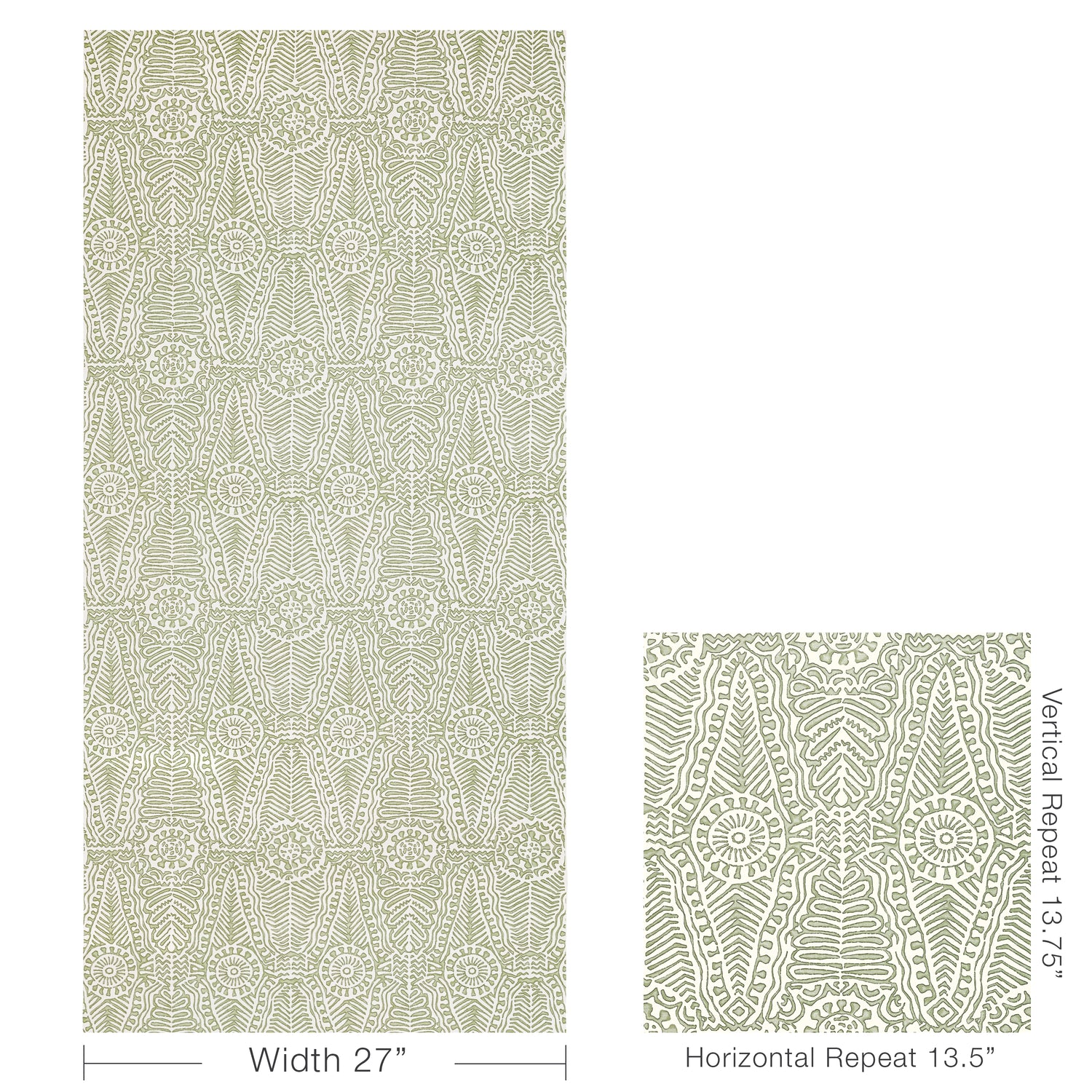 Drayton Wallpaper in Moss color - pattern number P2020112.23.0 - by Lee Jofa in the Avondale collection