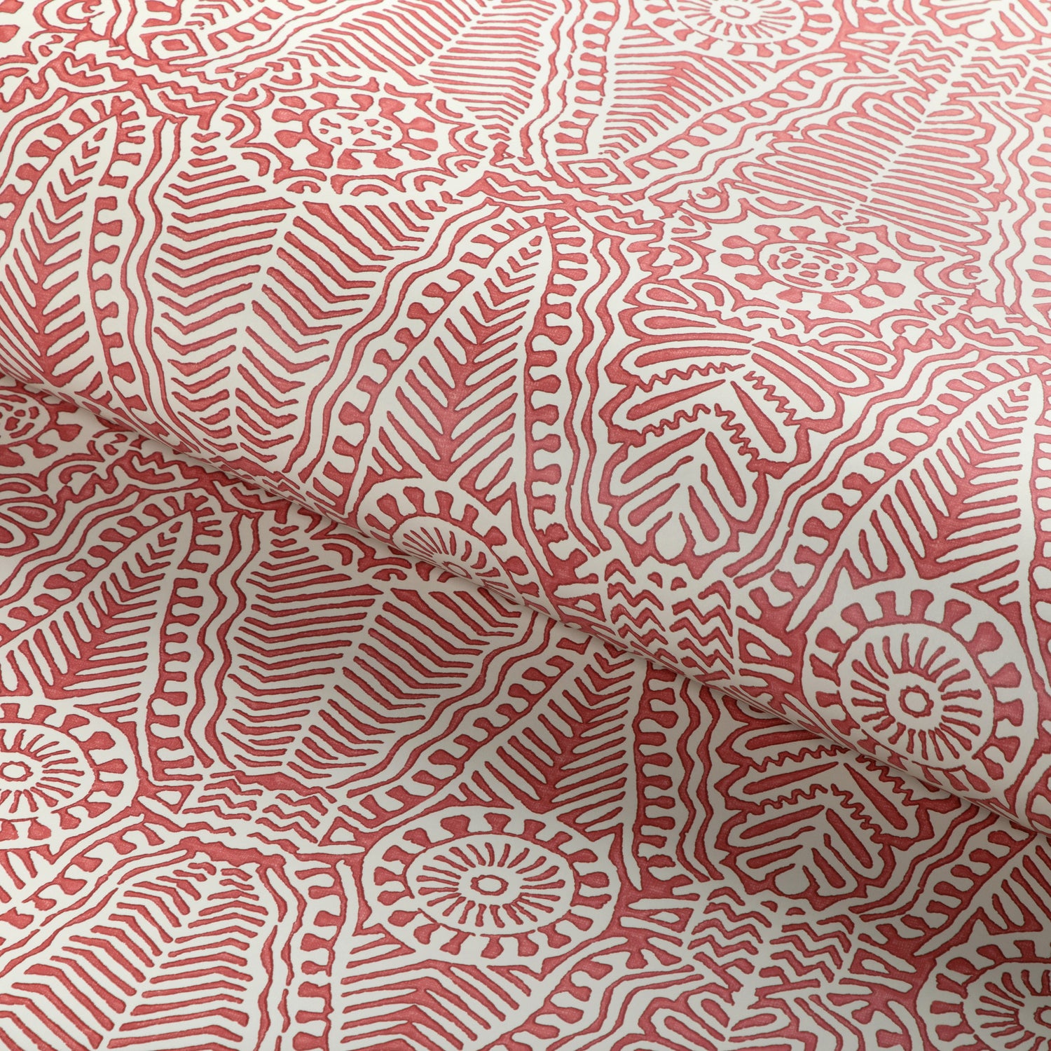 Drayton Paper Wallpaper in rust color - pattern number P2020112.24.0 - by Lee Jofa in the Clare collection