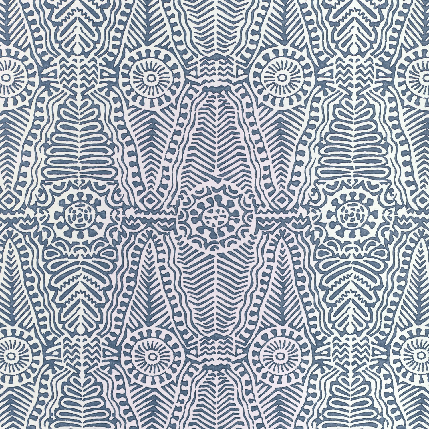 Drayton Paper Wallpaper in indigo color - pattern number P2020112.50.0 - by Lee Jofa in the Clare collection