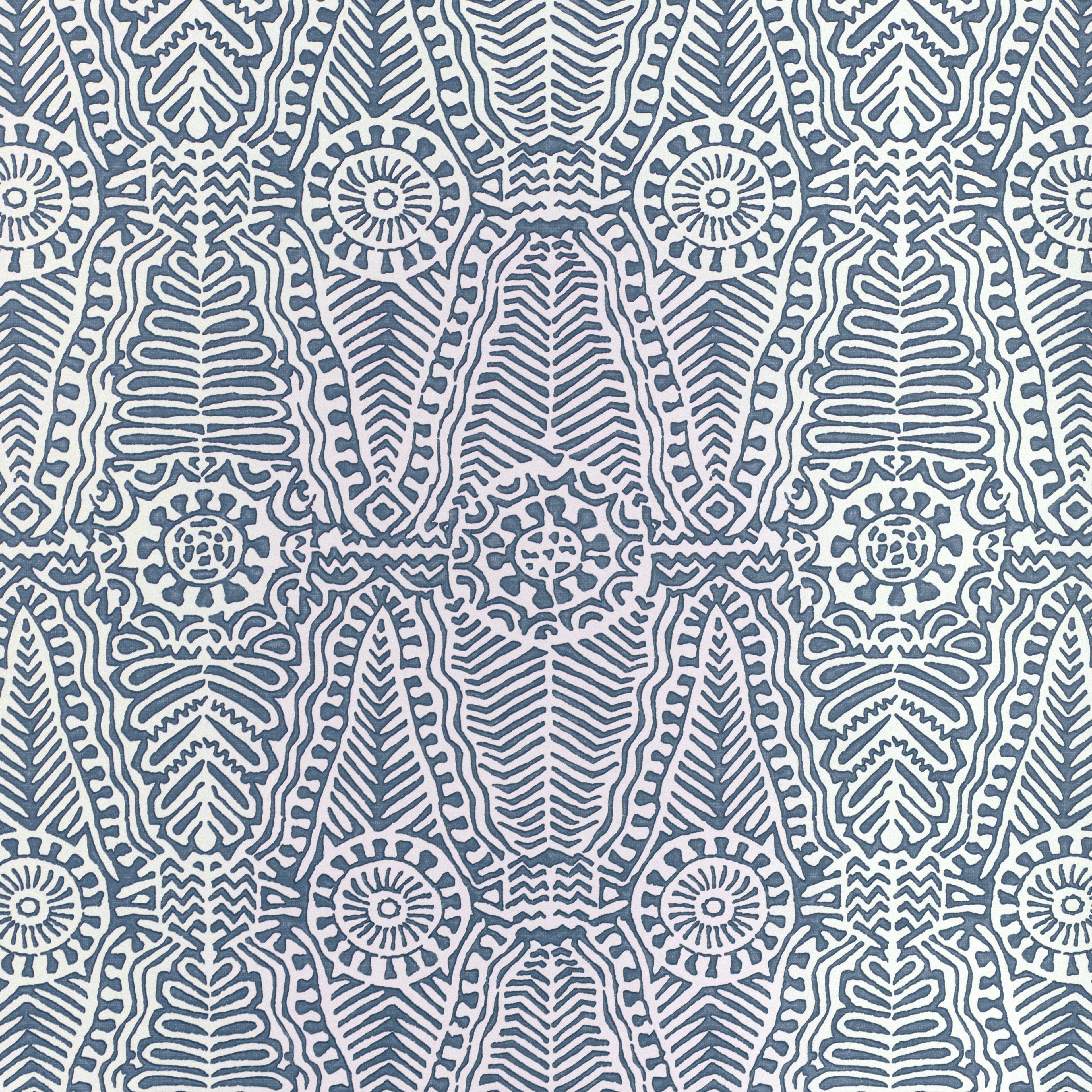Drayton Paper Wallpaper in indigo color - pattern number P2020112.50.0 - by Lee Jofa in the Clare collection