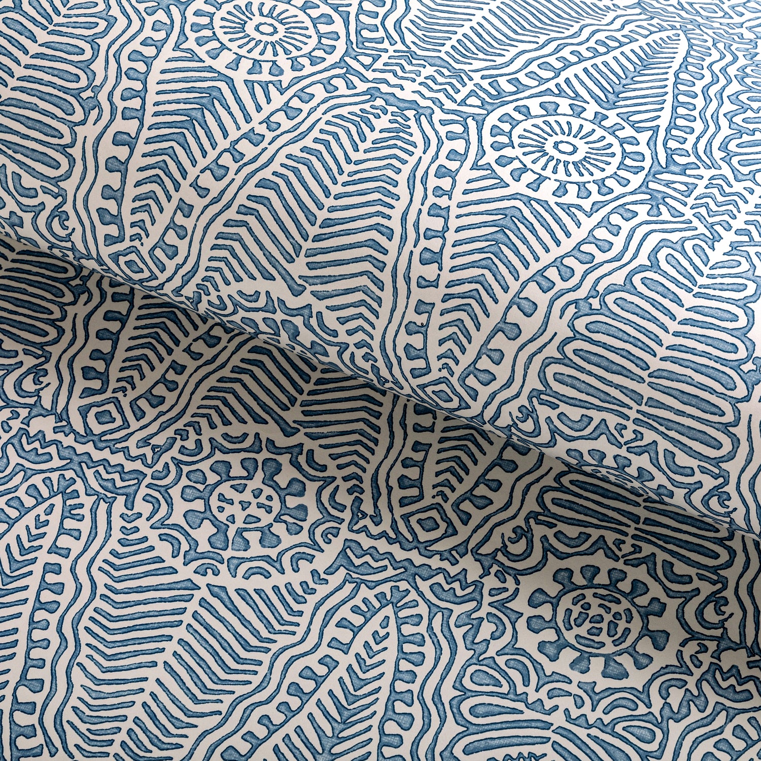 Drayton Wallpaper in Denim color - pattern number P2020112.5.0 - by Lee Jofa in the Avondale collection